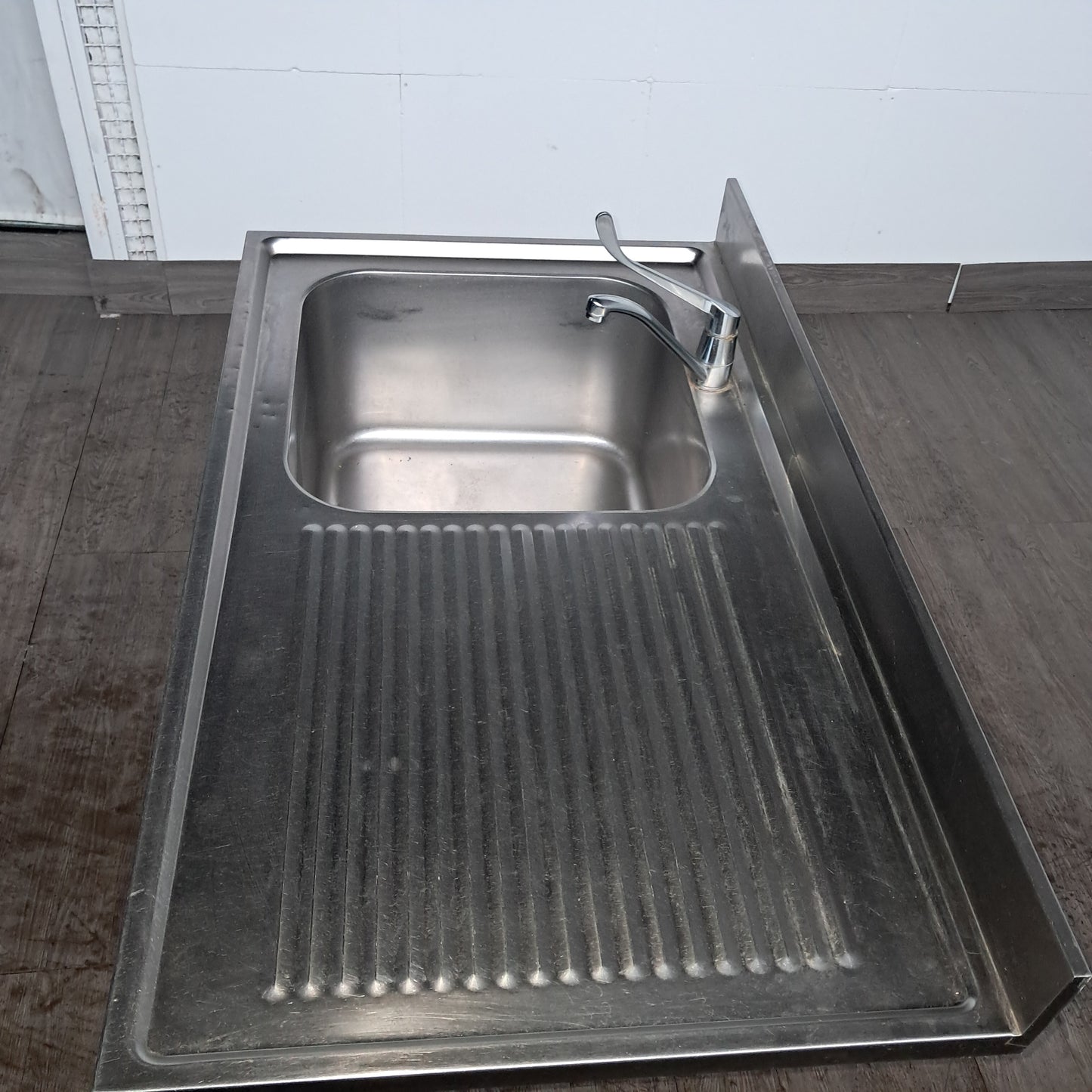 Lavandino usato 1 vasca ,spazio lavasttoviglie ( vasca 50x50x30) misure L 120 P 70 Alto 85 Attrezzatura da ristorazione usata Sd Service Store