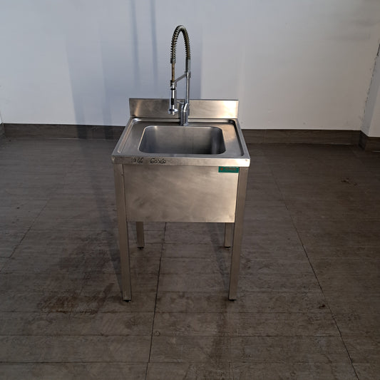 Lavandino usato 1 vasca con gruppo( vasca 30x30x25) misure L 60 P 60 Alto 85 Attrezzatura da ristorazione usata Sd Service Store