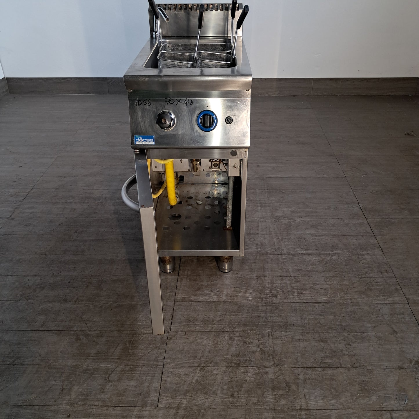 Bollitore cuocipasta a gas 3 cestelli misure 70x40 alto 85 Attrezzatura da ristorazione usata Sd Service Store