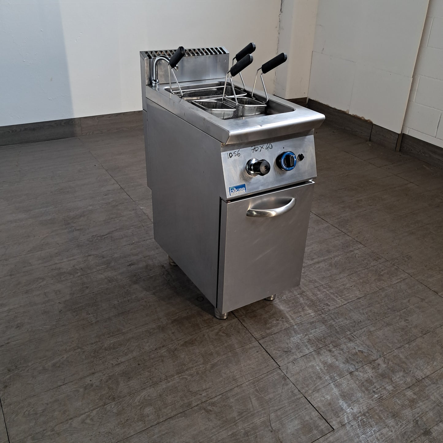 Bollitore cuocipasta a gas 3 cestelli misure 70x40 alto 85 Attrezzatura da ristorazione usata Sd Service Store