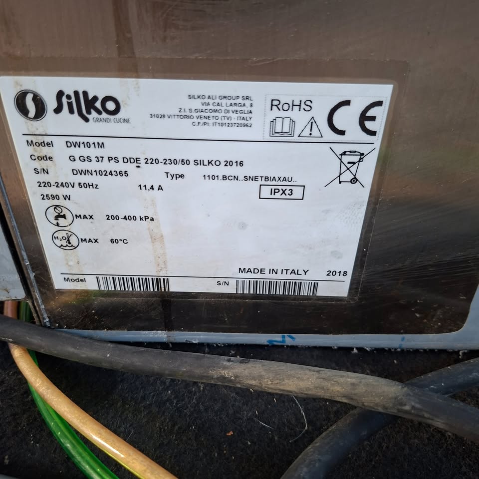 Lavabicchieri per bar ristorante (cesto 35) (220 V) Attrezzatura da ristorazione usata Sd Service Store