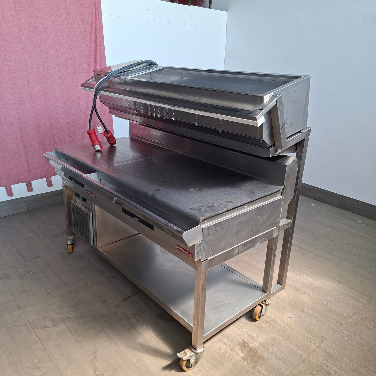 Piastra per cottura piadine o carne per ristorante (380 V) L 150 P 90 H 135 Attrezzatura da ristorazione usata Sd Service Store