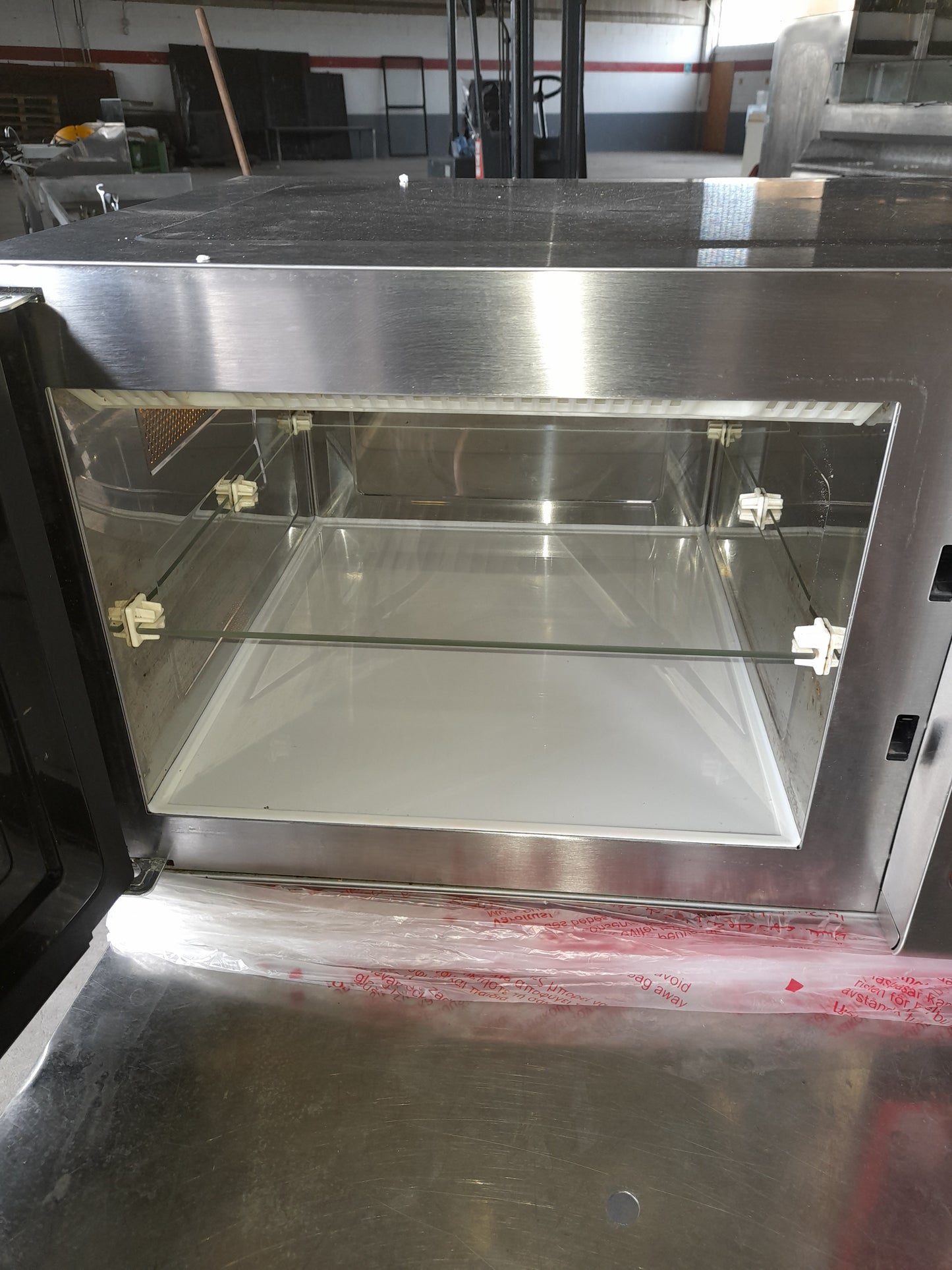 Forno a micronde professionale usato in acciaio aisi 304 (220 v) ( assorbimento 3 kw ) con scatola imballo Attrezzatura da ristorazione usata Sd Service Store