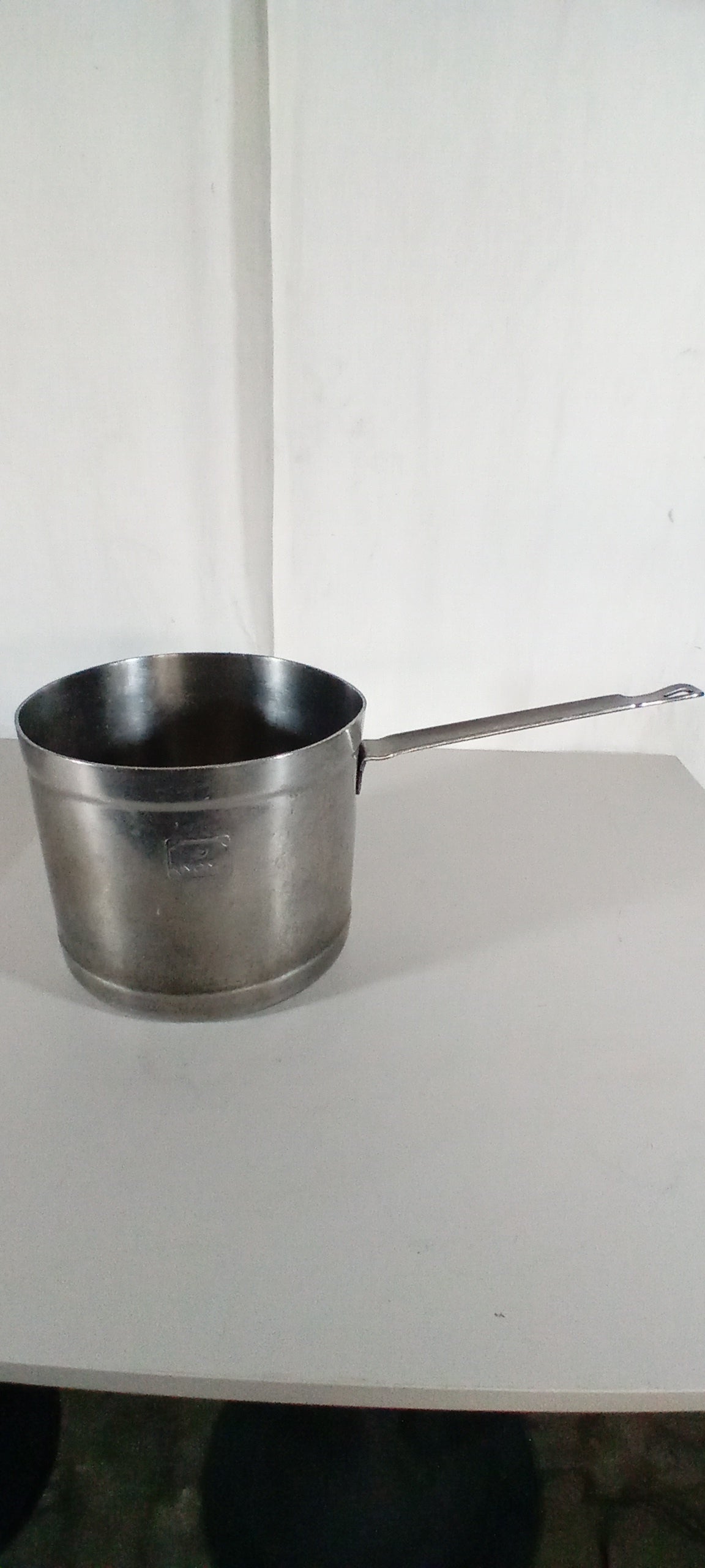 Padella in acciaio con manico, Ø 23 cm, usata per la ristorazione Attrezzatura da ristorazione usata Sd Service Store