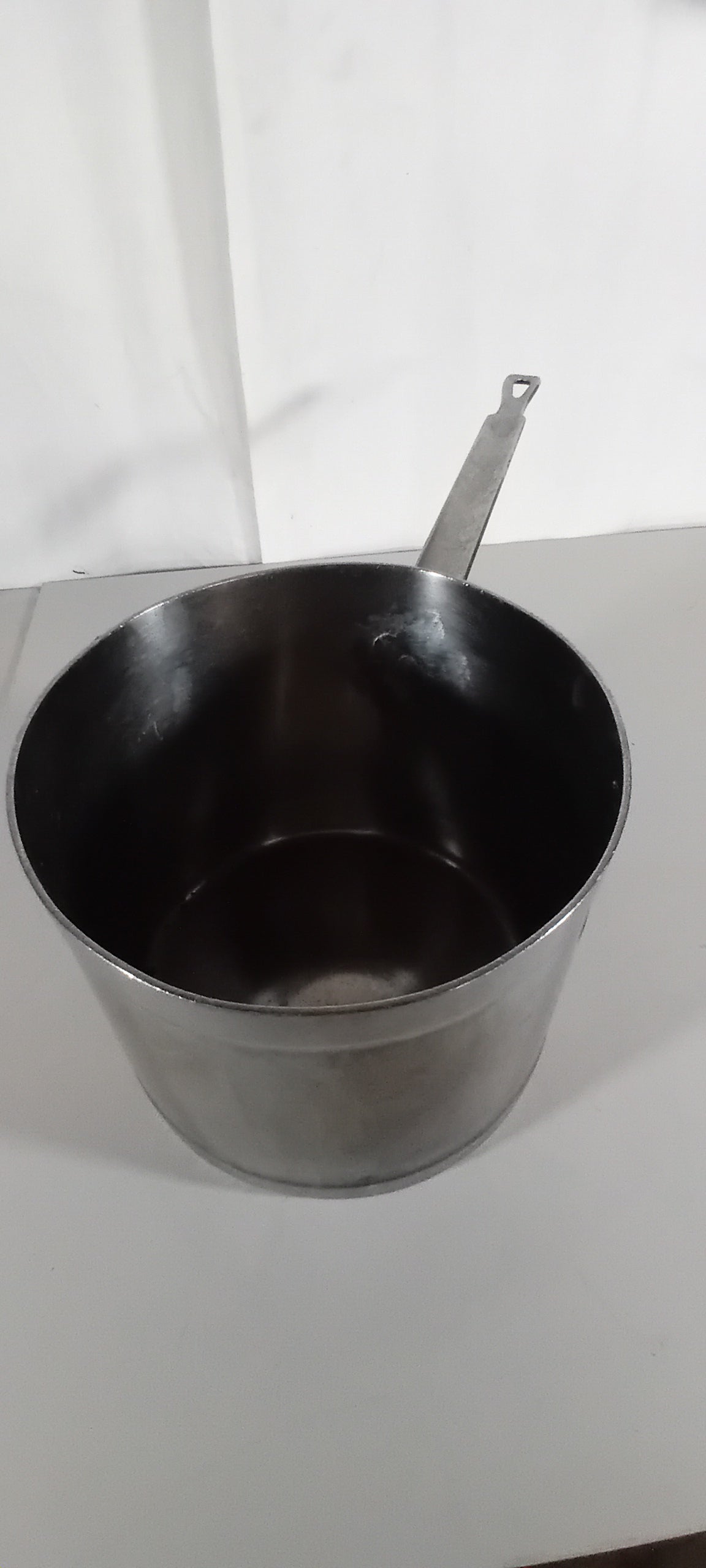 Padella in acciaio con manico usata per ristorante, diametro 23cm Ristorazione Sd Service Store