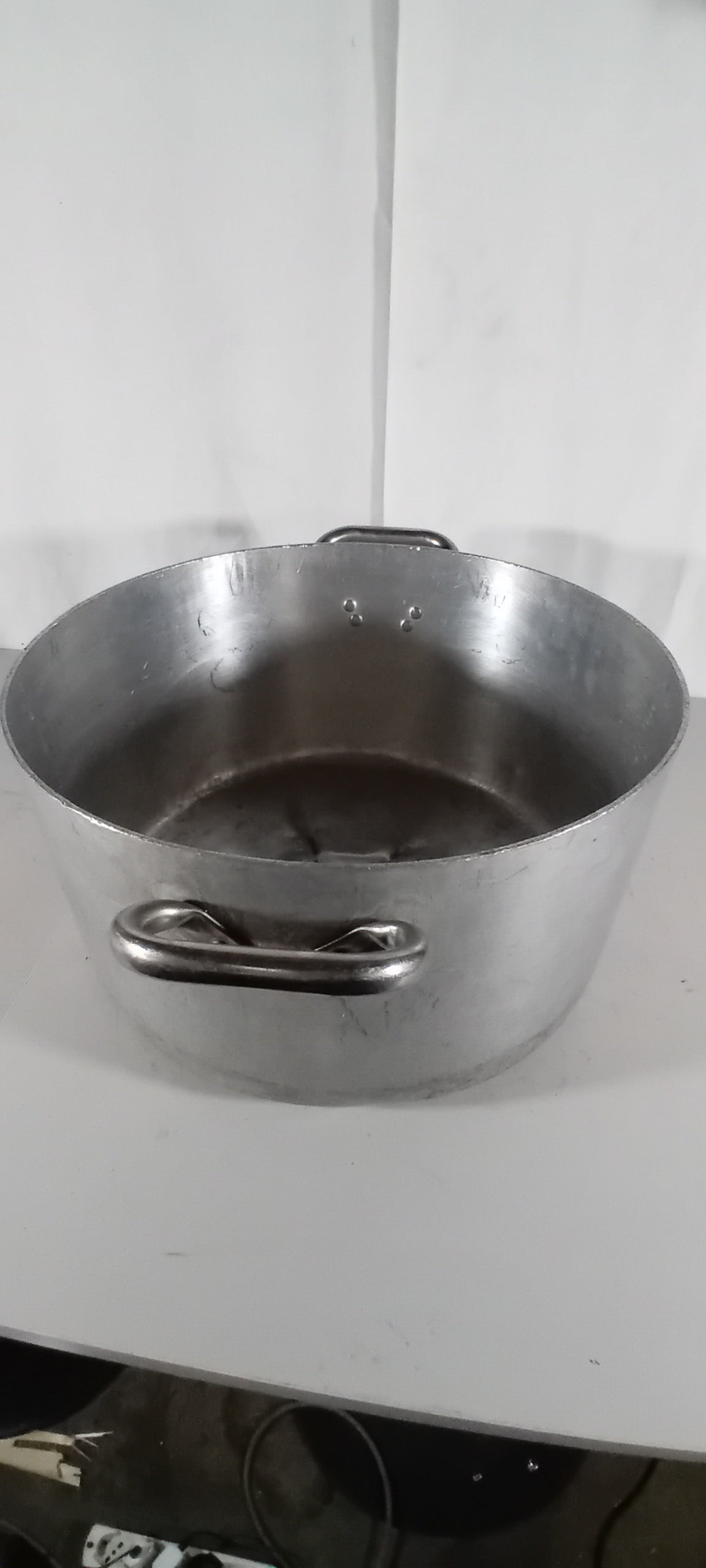 Pentola usata in alluminio con manici diametro 40cm Attrezzatura da ristorazione usata Sd Service Store