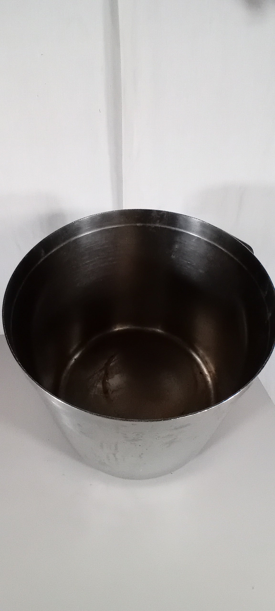 Pentola in acciaio usata con 1 manico diametro 32cm altezza 33cm Attrezzatura da ristorazione usata Sd Service Store