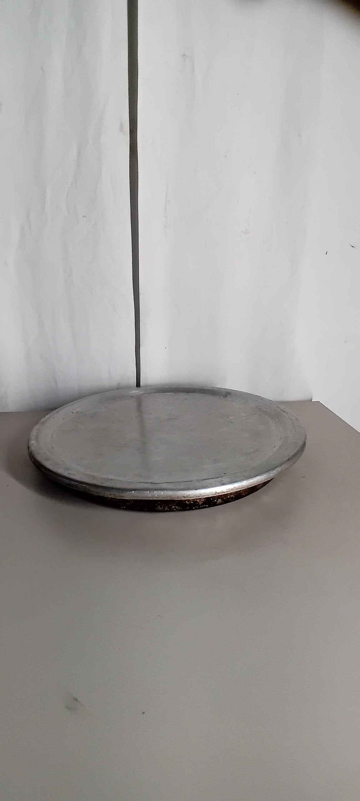 Teglia usata in rame stagnato, venduta insieme al coperchio in alluminio, diametro 40cm, altezza 5cm Attrezzatura da ristorazione usata Sd Service Store