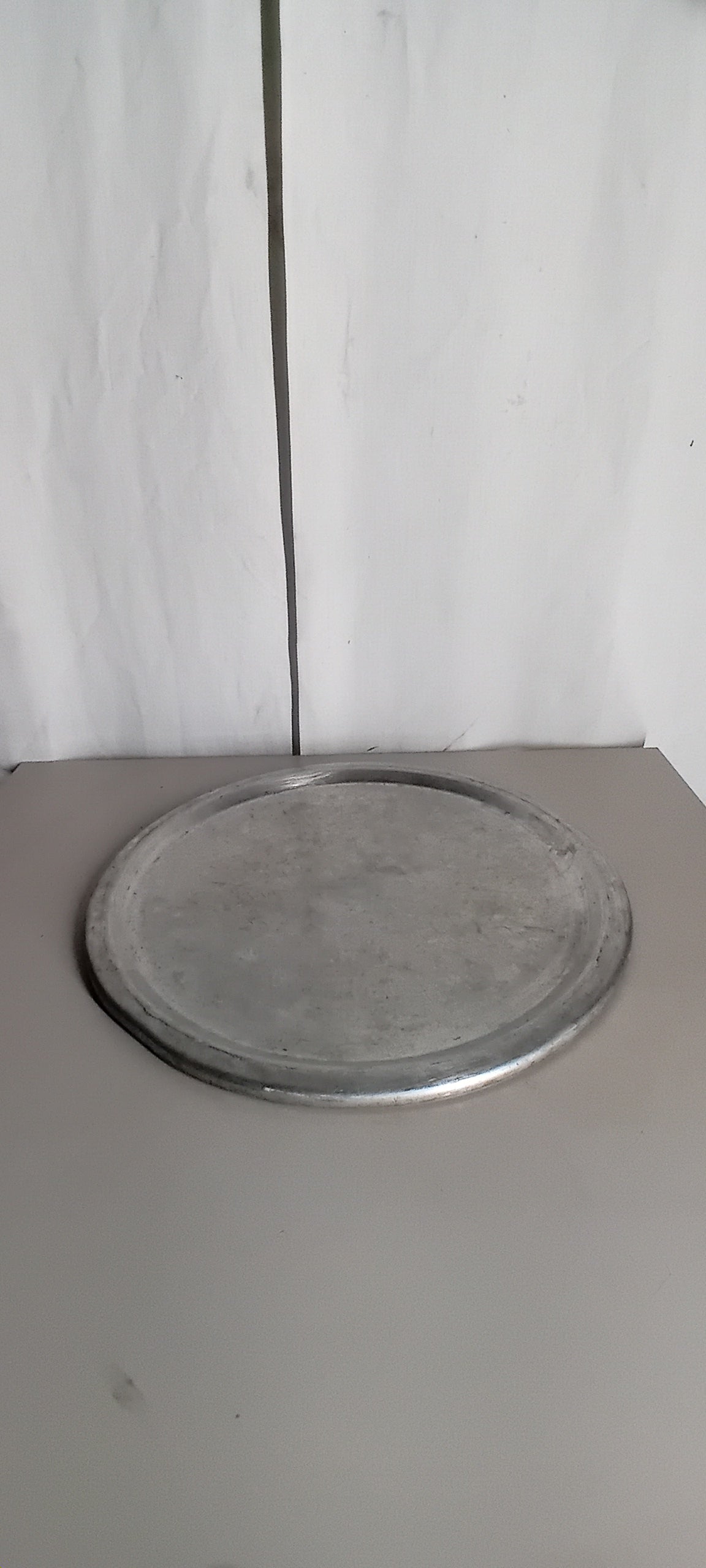 Teglia usata in rame stagnato, venduta insieme al coperchio in alluminio, diametro 40cm, altezza 5cm Attrezzatura da ristorazione usata Sd Service Store