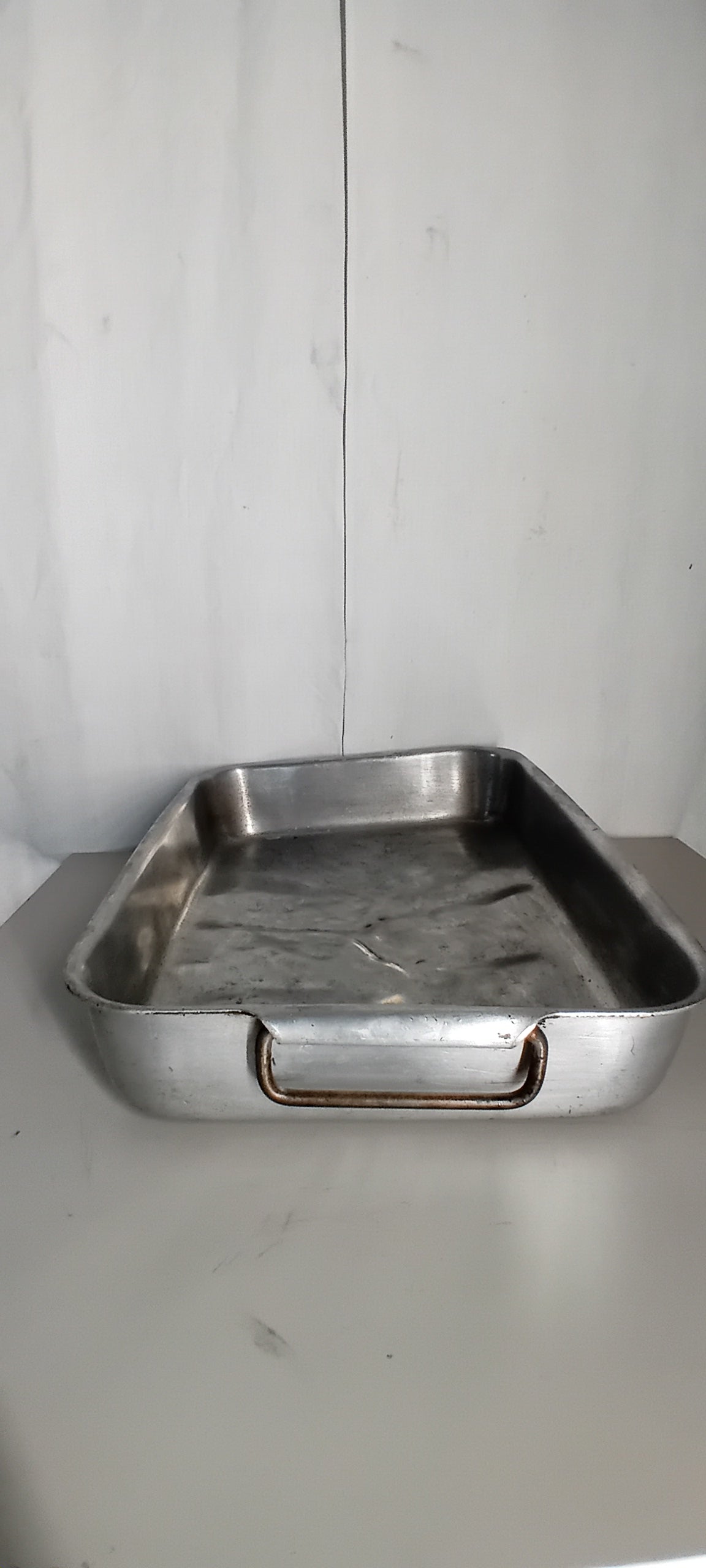 Teglia forno usata in alluminio con manici 53x36 cm altezza 8cm Attrezzatura da ristorazione usata Sd Service Store