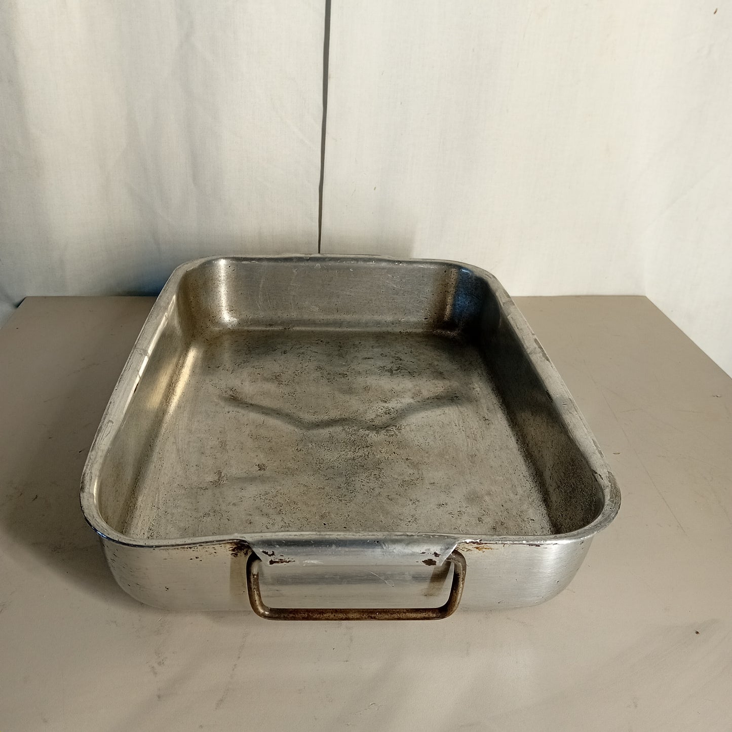 Teglia forno usata con manici in alluminio 43x30cm altezza 7cm Attrezzatura da ristorazione usata Sd Service Store