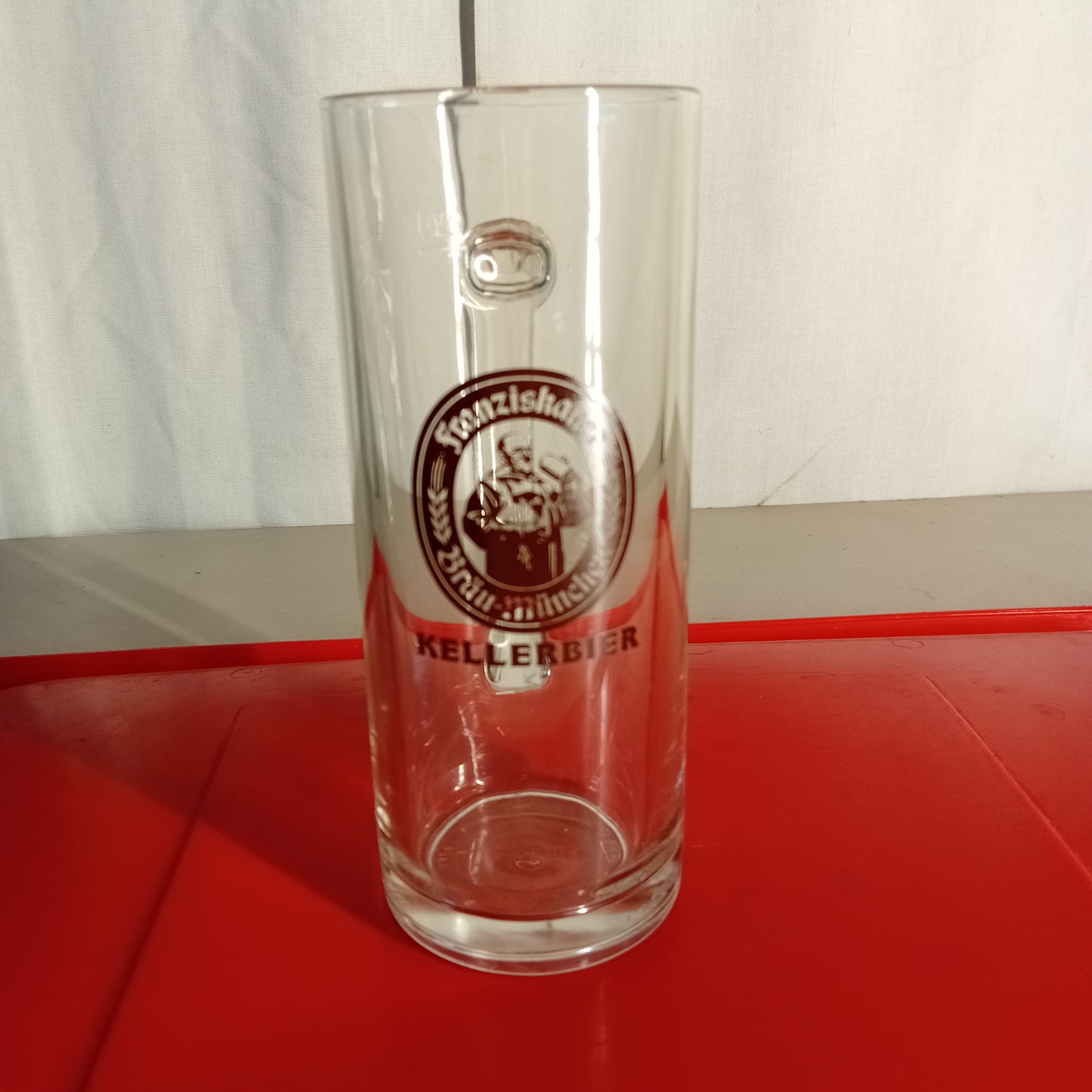 Boccali birra usati in vetro marca Borgonovo da 0,5l. Kellerbier, set da 6 pezzi Attrezzatura da ristorazione usata Sd Service Store