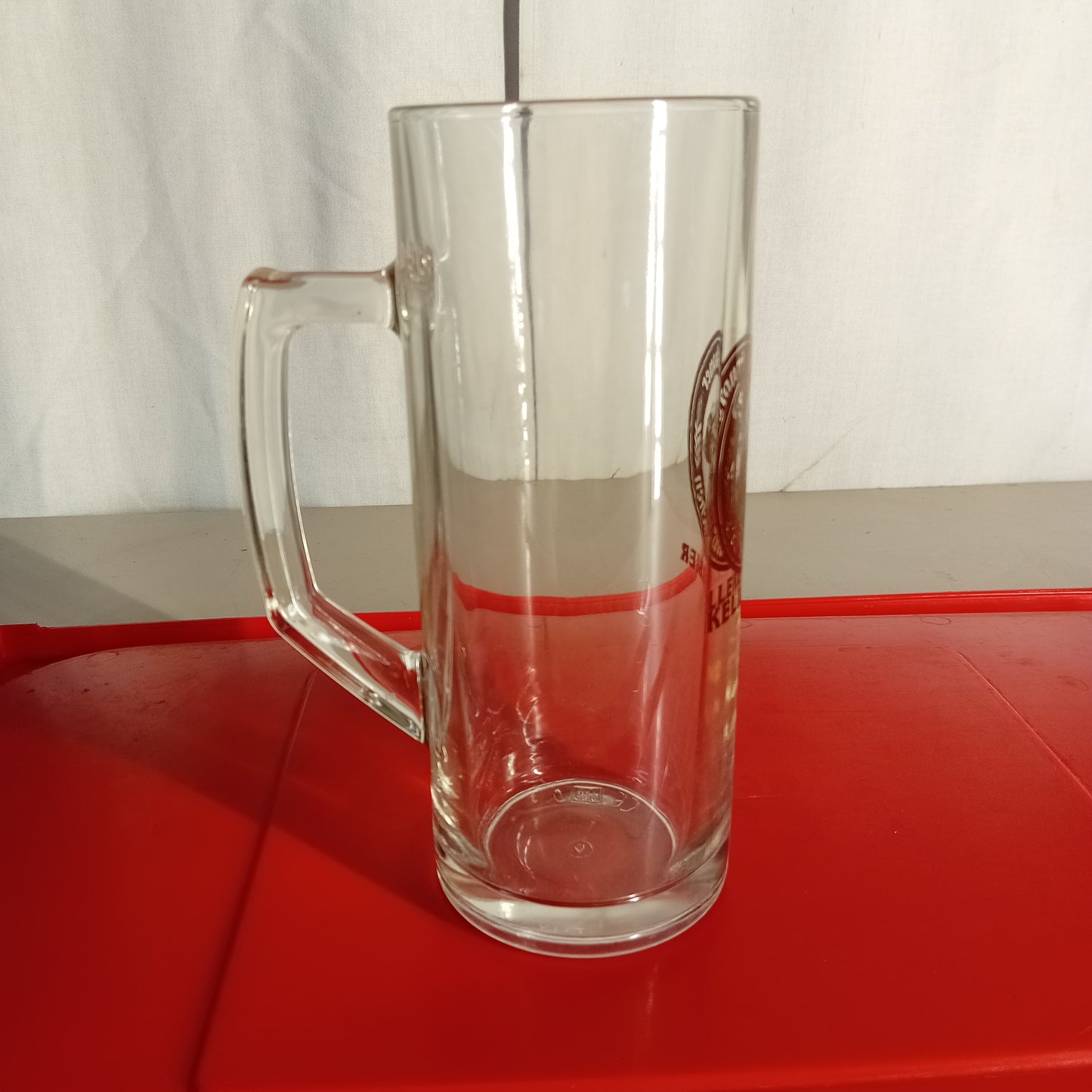 Boccali birra usati in vetro marca Borgonovo da 0,5l. Kellerbier, set da 6 pezzi Attrezzatura da ristorazione usata Sd Service Store