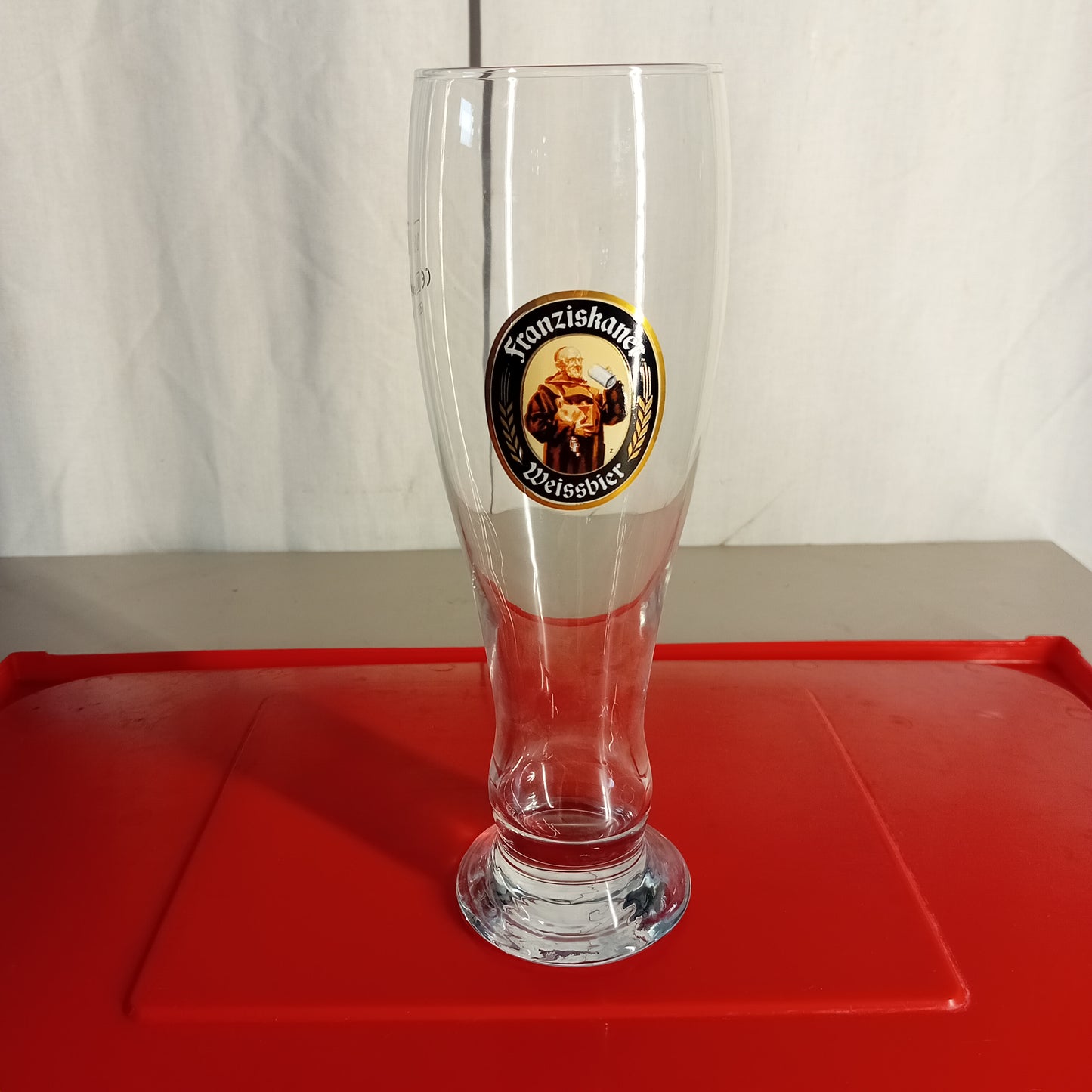 Bicchieri birra in vetro usati da 0,5l. Franziskanier , set da 6 pezzi Attrezzatura da ristorazione usata Sd Service Store