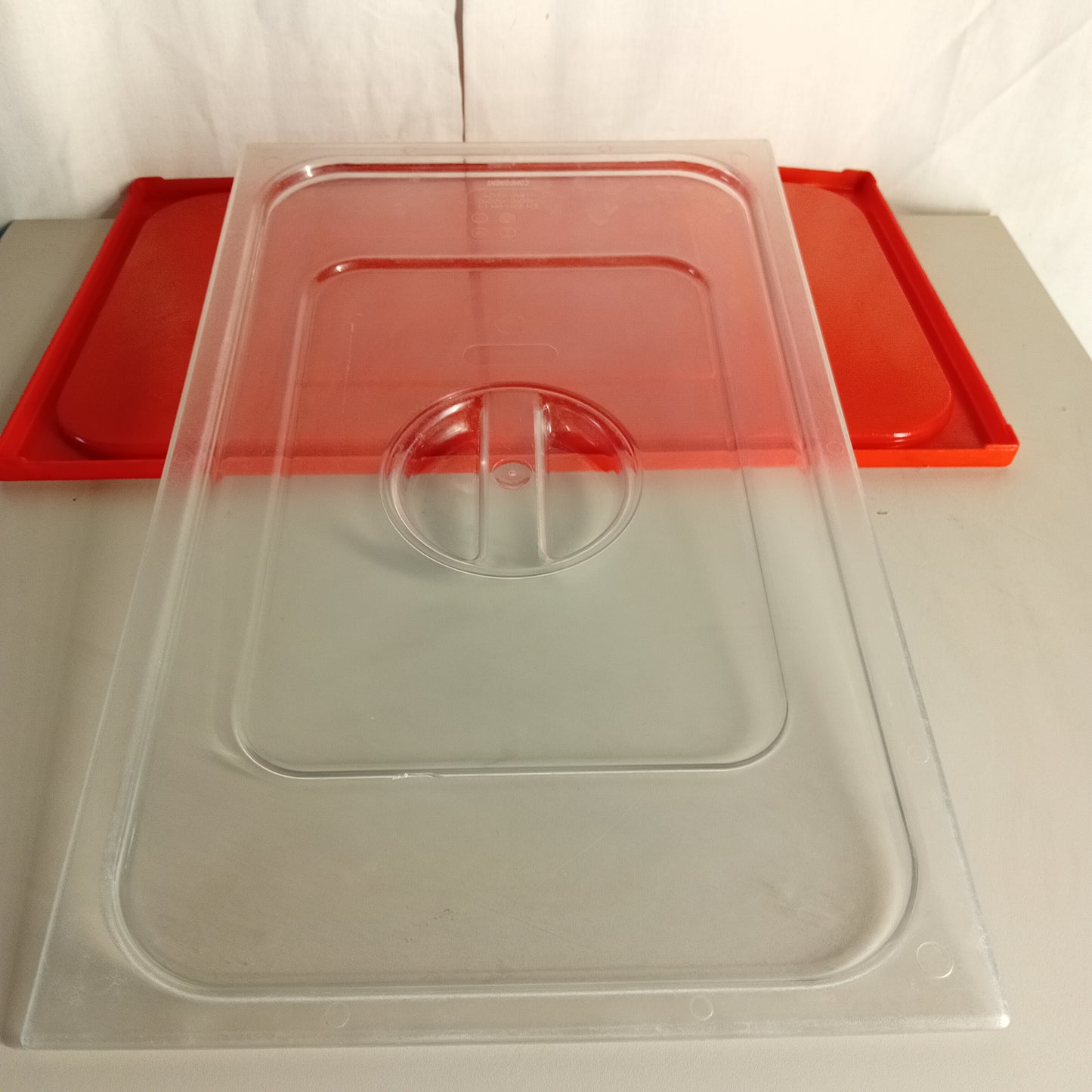 Coperchio usato in policarbonato con maniglia per gastronorm 53x32cm gn 1/1 Attrezzatura da ristorazione usata Sd Service Store