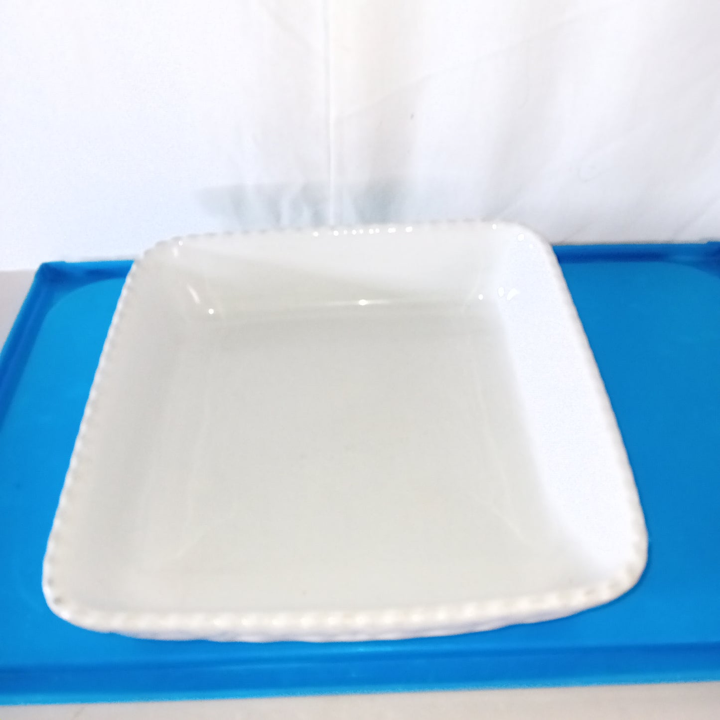 Pirofila usata in porcellana Royale , 26x26cm Attrezzatura da ristorazione usata Sd Service Store