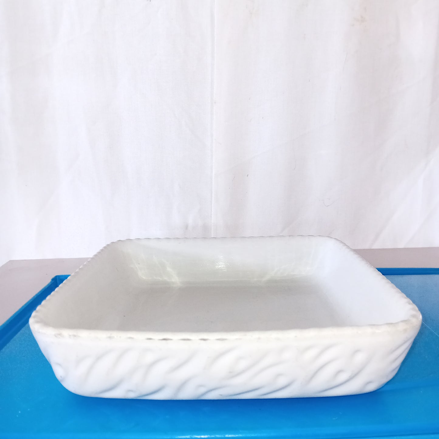 Pirofila usata in porcellana Royale , 26x26cm Attrezzatura da ristorazione usata Sd Service Store