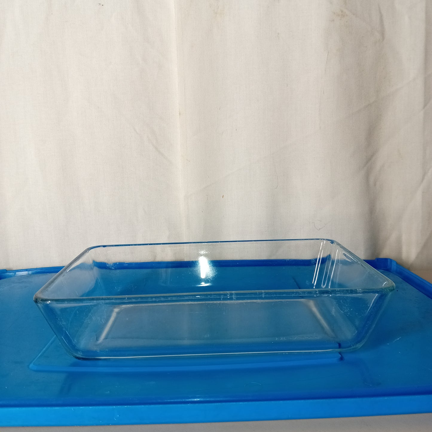 Pirofila da forno usata in vetro trasparente, 27x18cm capacità 1.5l Sd Service Store