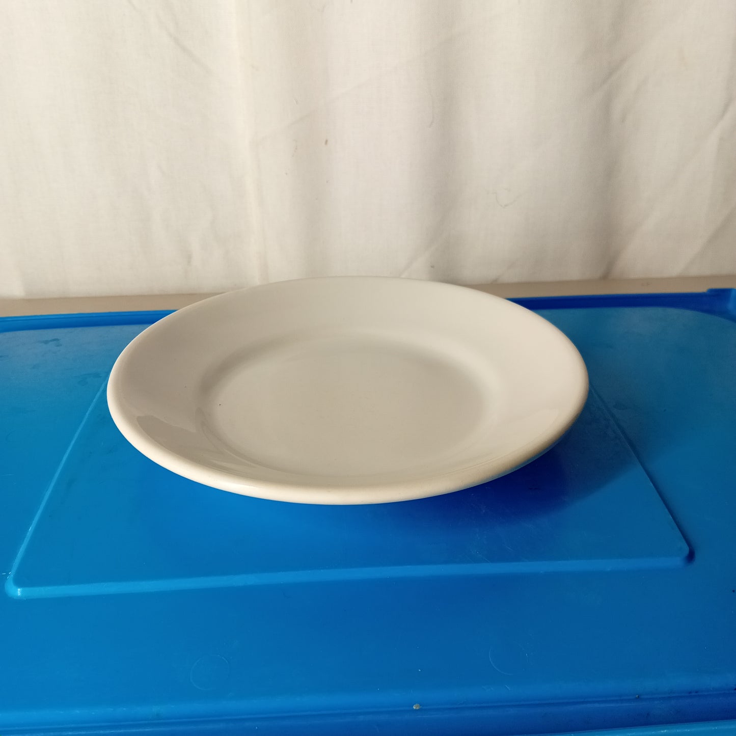 Piatto piano usato in porcellana Saturnia diametro 20cm Sd Service Store