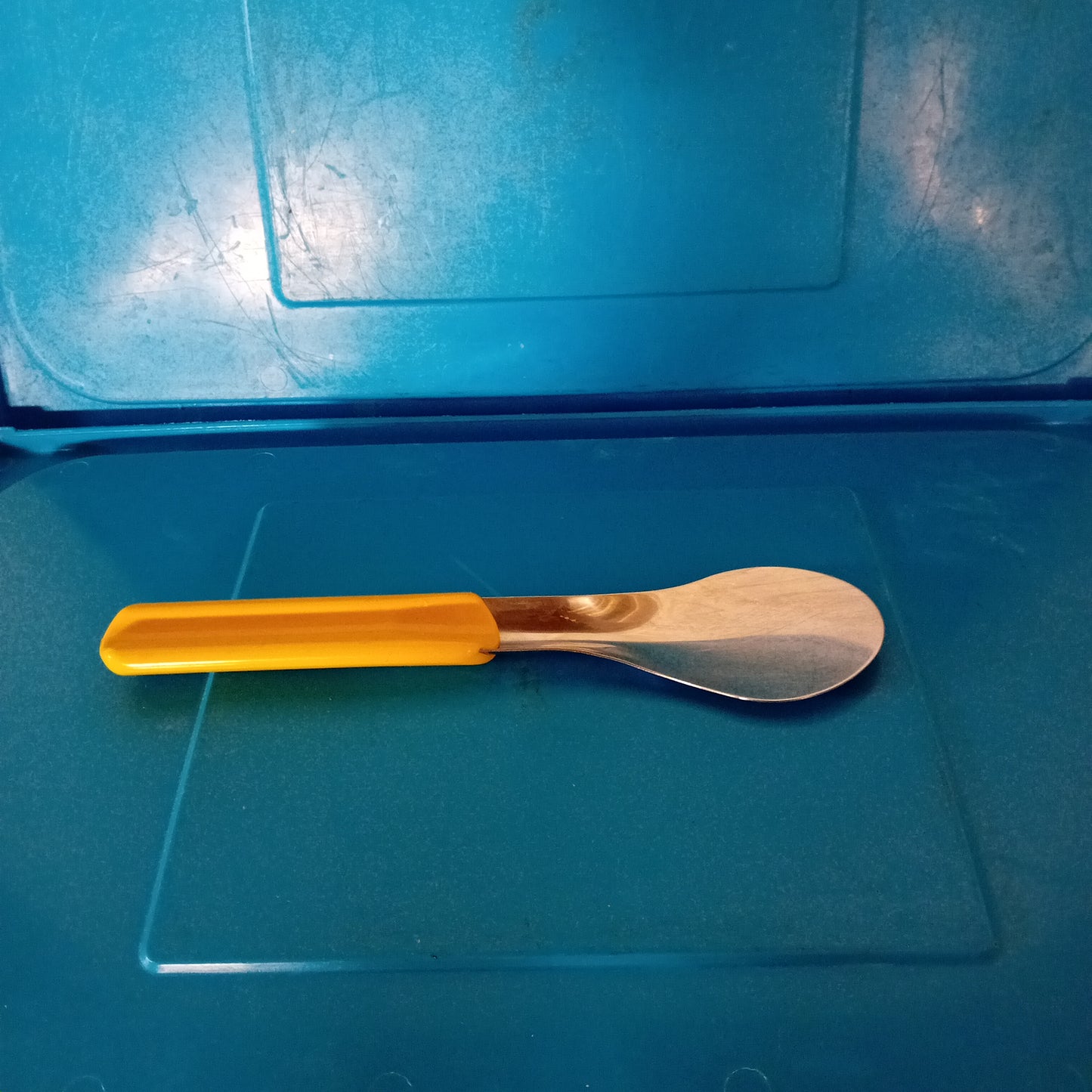 Spatola gelato usata in acciaio,manico in plastica Attrezzatura da ristorazione usata Sd Service Store