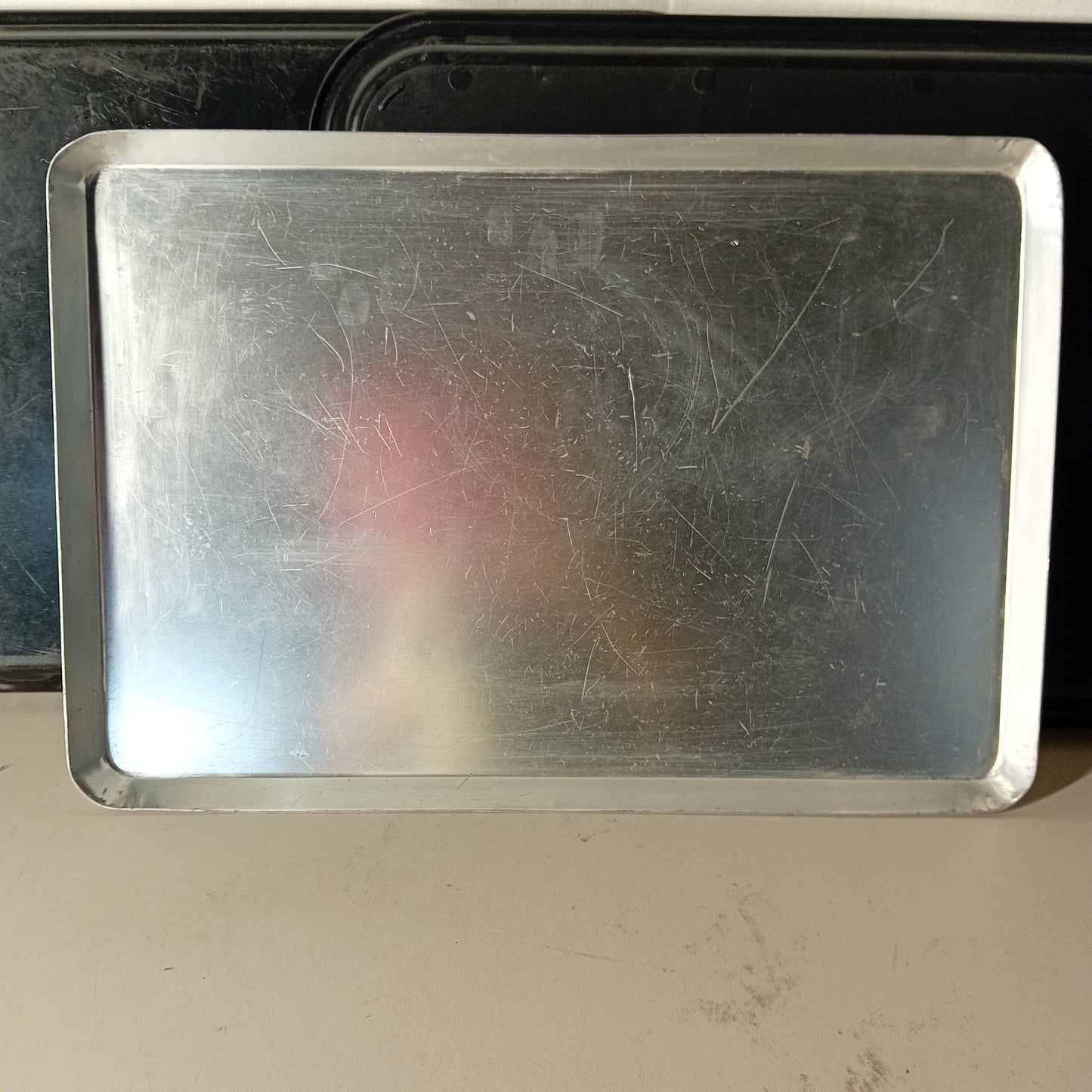 Teglia usata in alluminio 40x27,5cm , altezza 1,5 cm Attrezzatura da ristorazione usata Sd Service Store