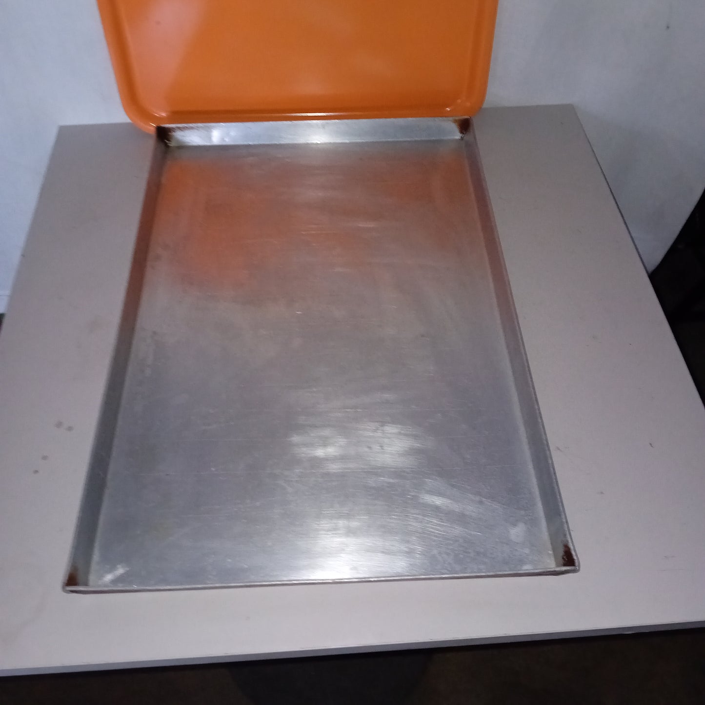 Teglia usata in alluminio 60x40cm altezza 2,5cm Attrezzatura da ristorazione usata Sd Service Store