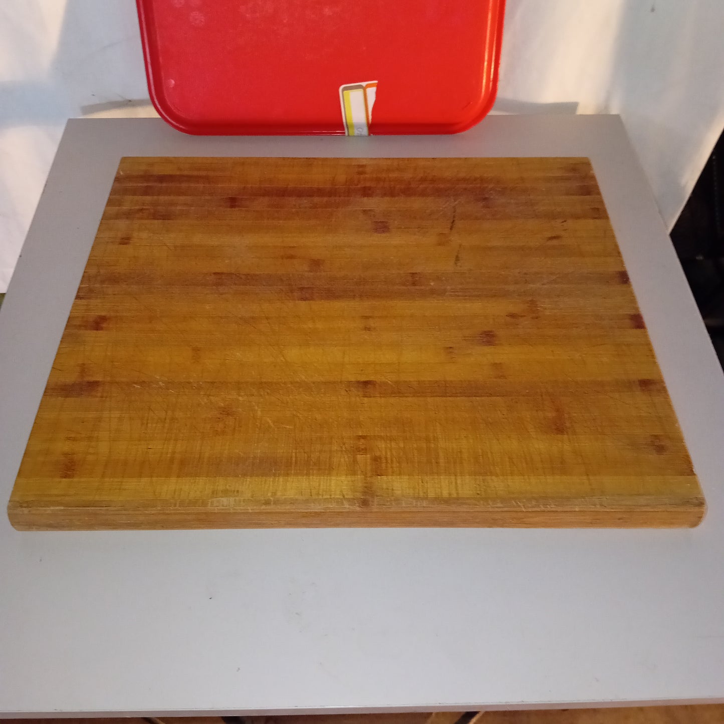 Tagliere in legno usato 54x45cm altezza 3cm Attrezzatura da ristorazione usata Sd Service Store