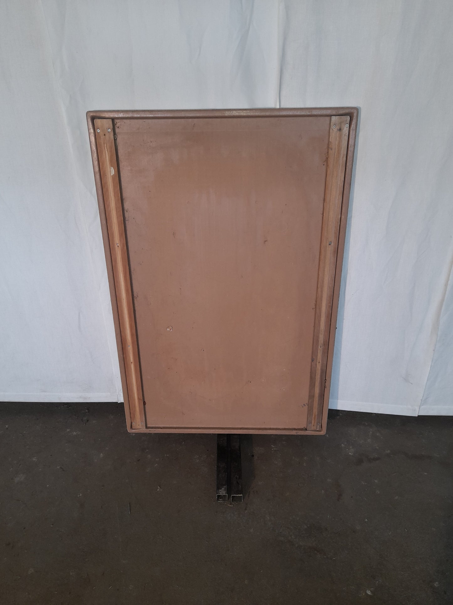 8 piani per tavoli usati ( marca WERZALIT ) 120x80 con supporti per prolunghe (consigliato utilizzo con tovagliato o da riverniciare) col bianco Attrezzatura da ristorazione usata Sd Service Store