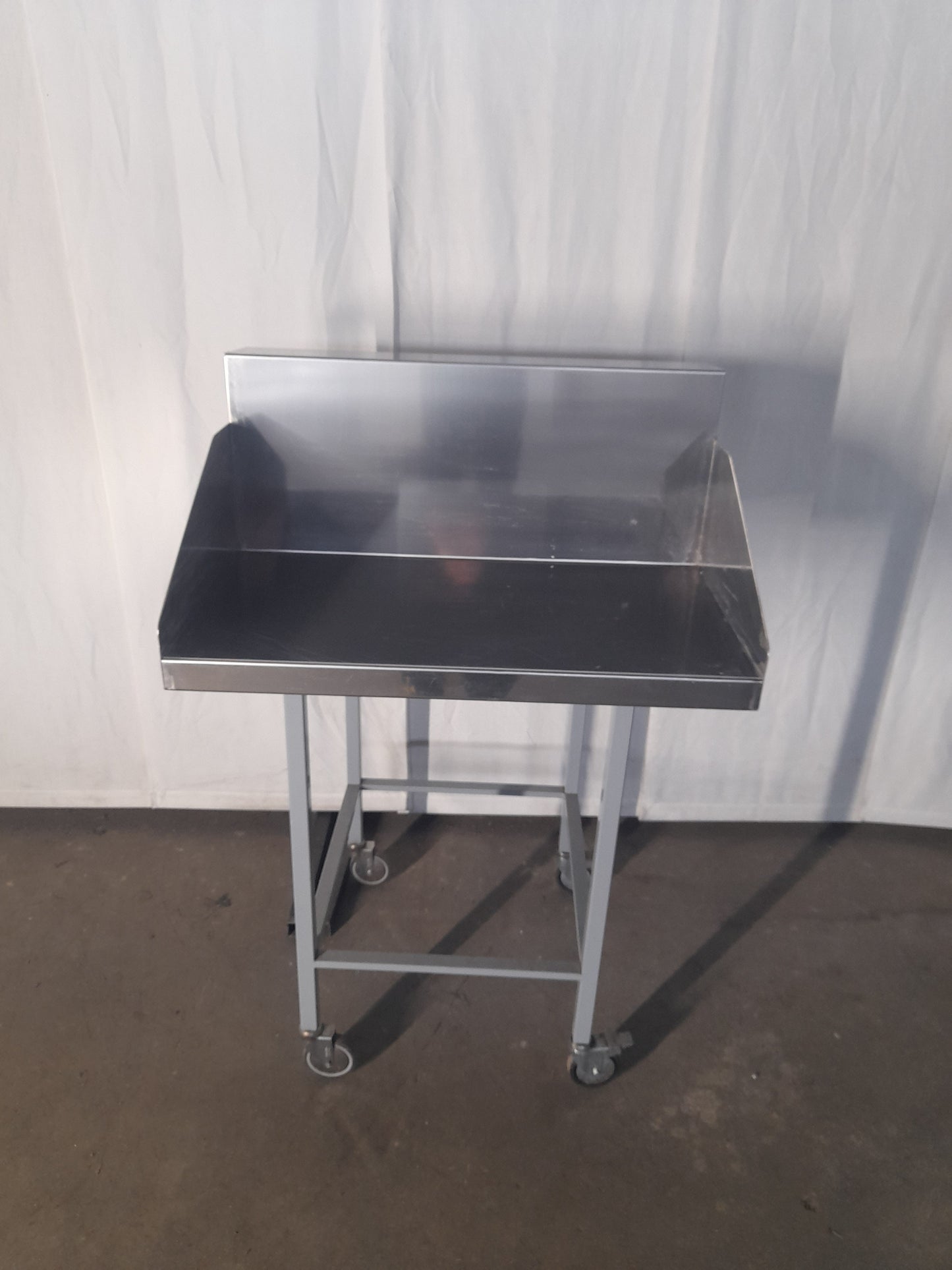 Mensola usata in acciaio inox Aisi 304 misure L 85 P 45 Attrezzatura da ristorazione usata Sd Service Store