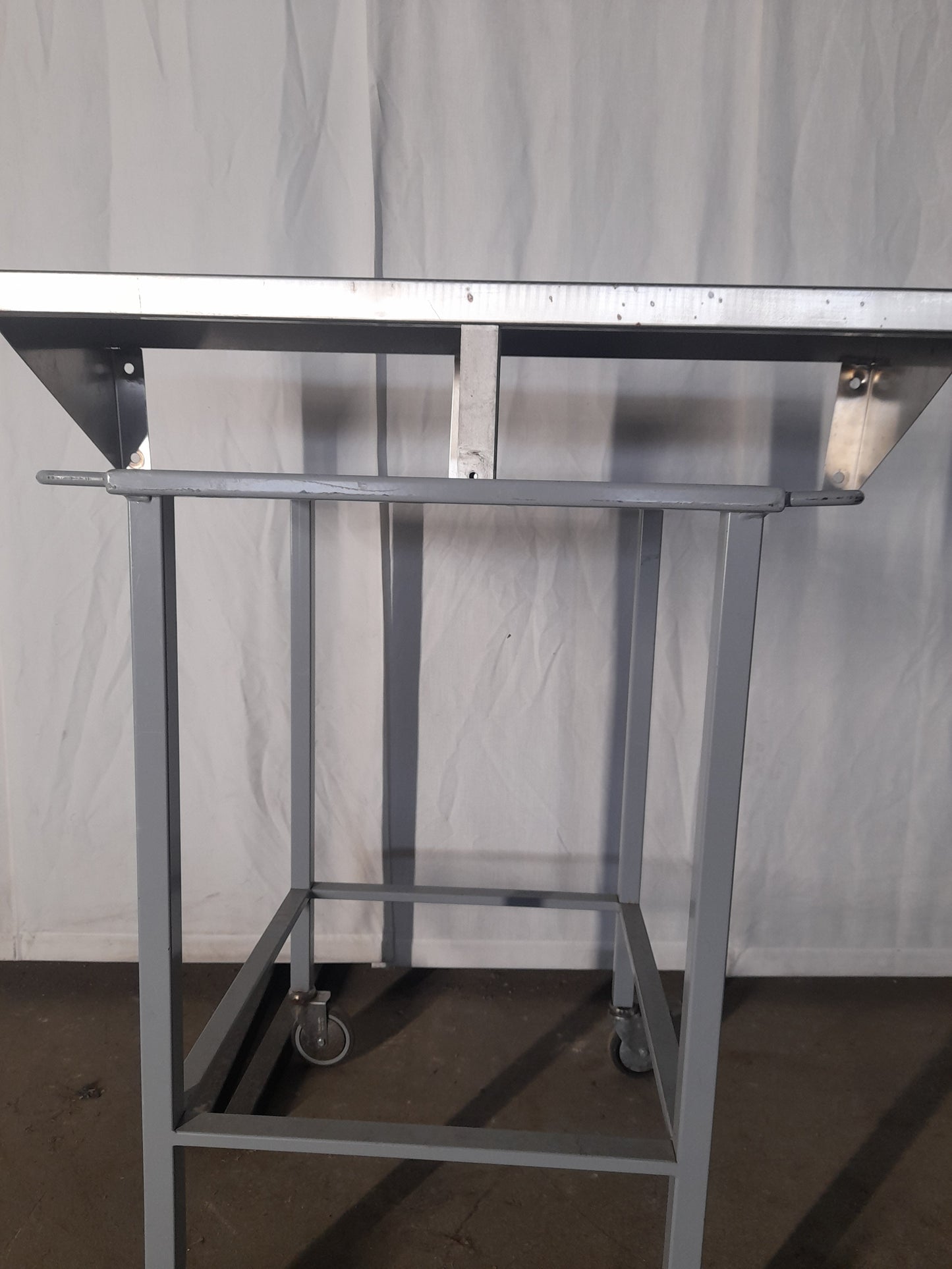 Mensola usata in acciaio inox aisi 304 misure L 100 P 30 Attrezzatura da ristorazione usata Sd Service Store