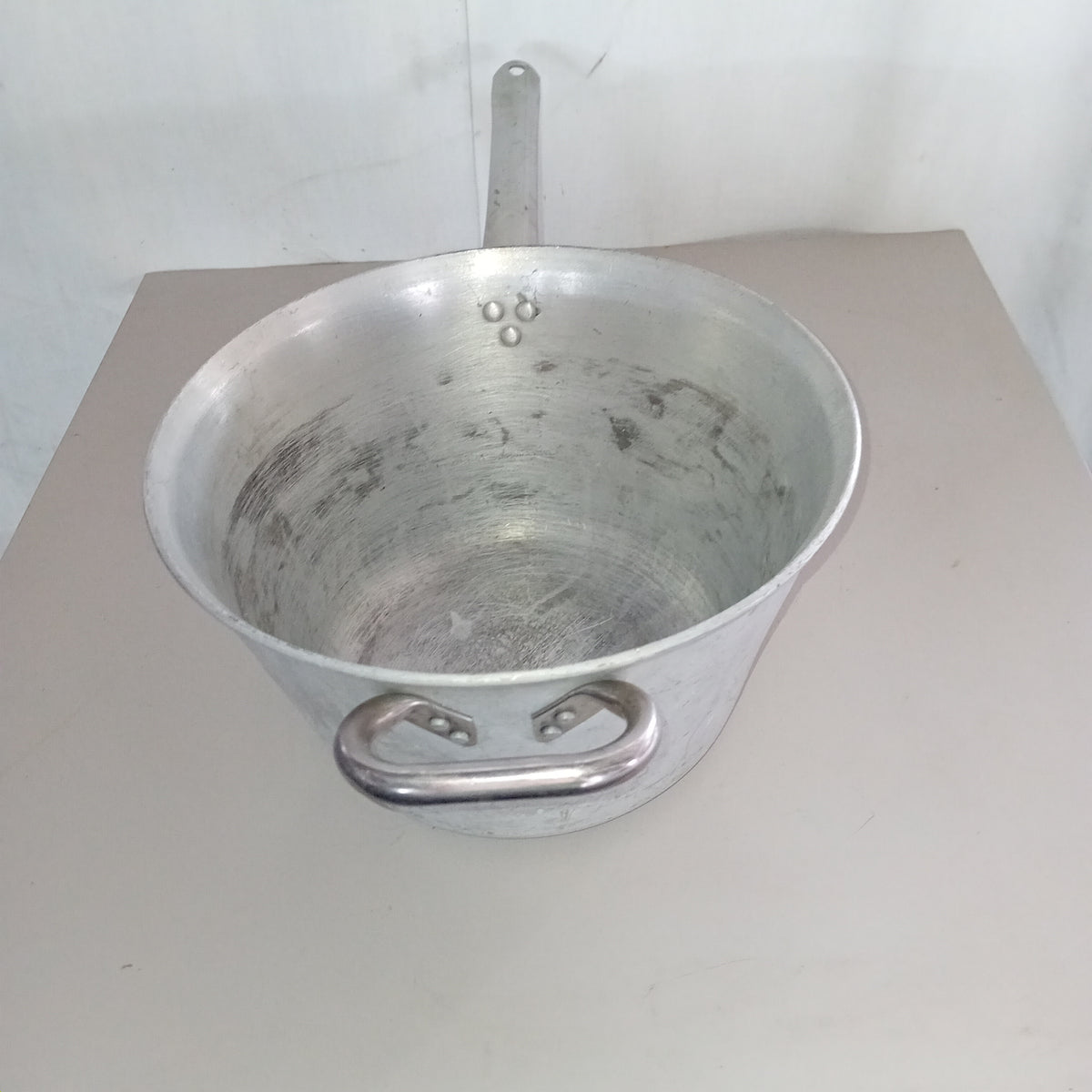 Pentola professionale in alluminio con manici, Ø 32 cm, H 16 cm — usata Attrezzatura da ristorazione usata Sd Service Store
