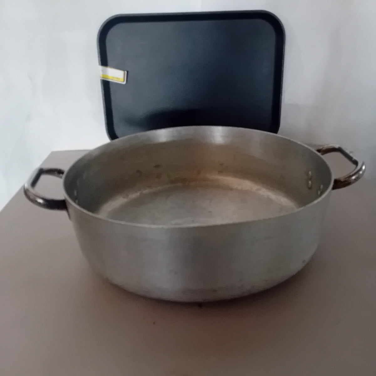 Pentola professionale in alluminio con manici, Ø 36 cm, H 10 cm — usata Attrezzatura da ristorazione usata Sd Service Store