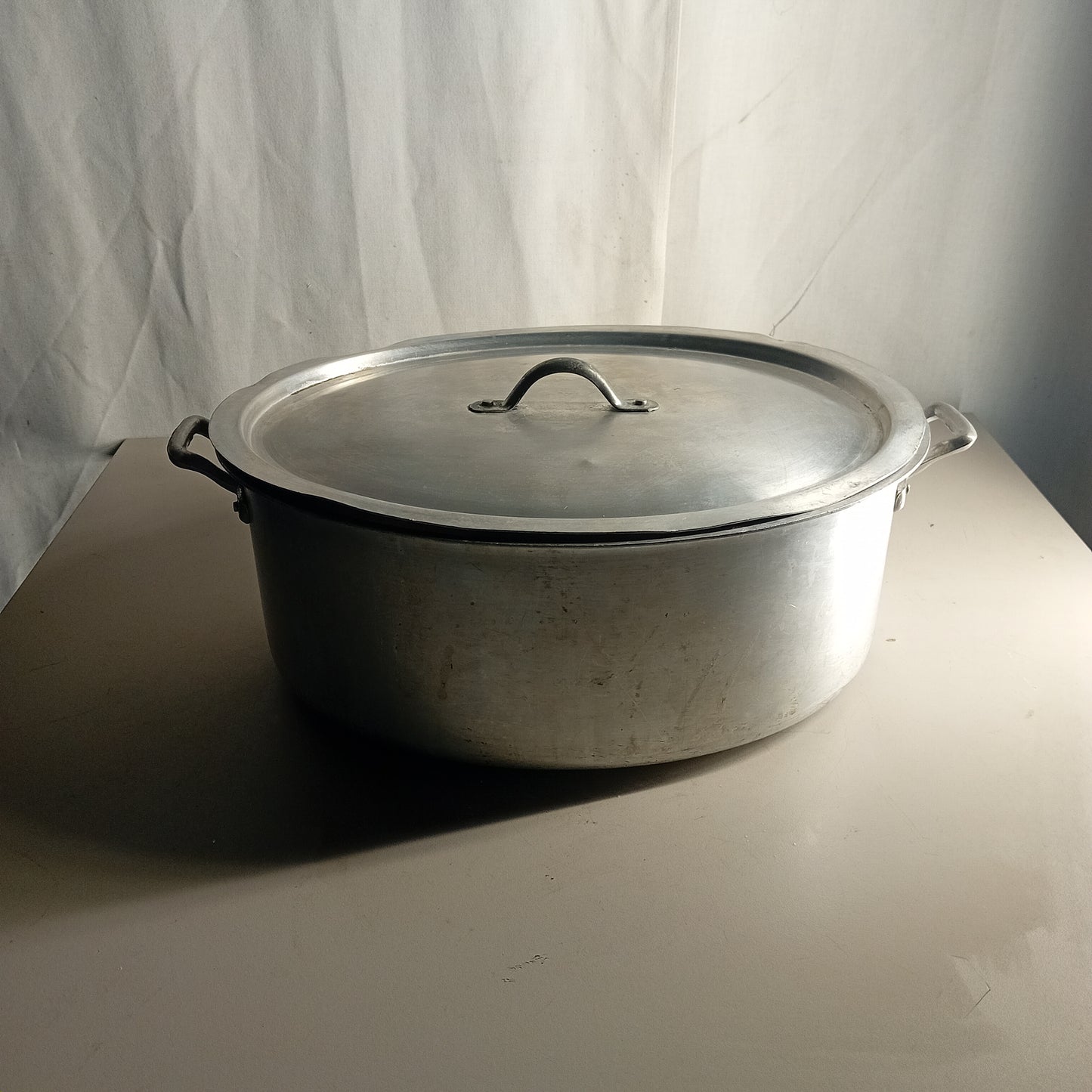 Pentola in alluminio usata con manici diametro 36cm altezza 14cm Ristorazione Sd Service Store
