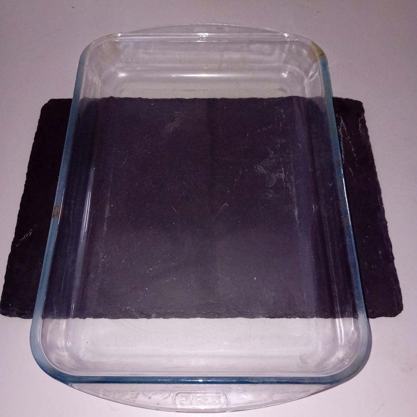 Pirofila in vetro temperato usata Pyrex 40x25cm