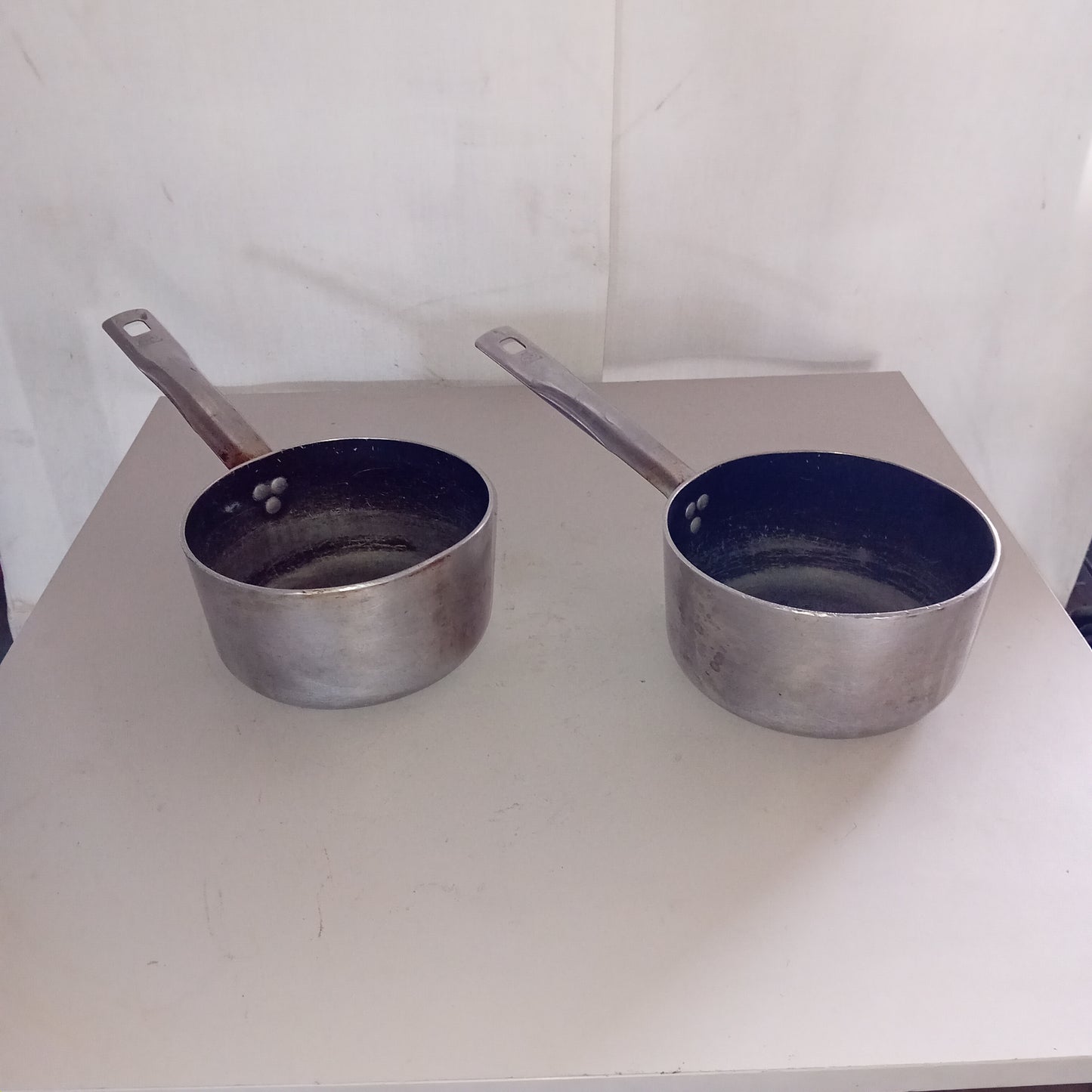 Pentola in alluminio usata con manico marca Ballarini, diametro 20cm, altezza 10cm Attrezzatura da ristorazione usata Sd Service Store