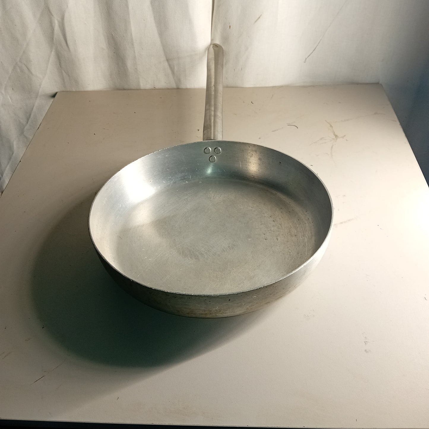 Padella usata in alluminio con manico marca Agnelli diametro 33cm altezza 6cm Ristorazione Sd Service Store