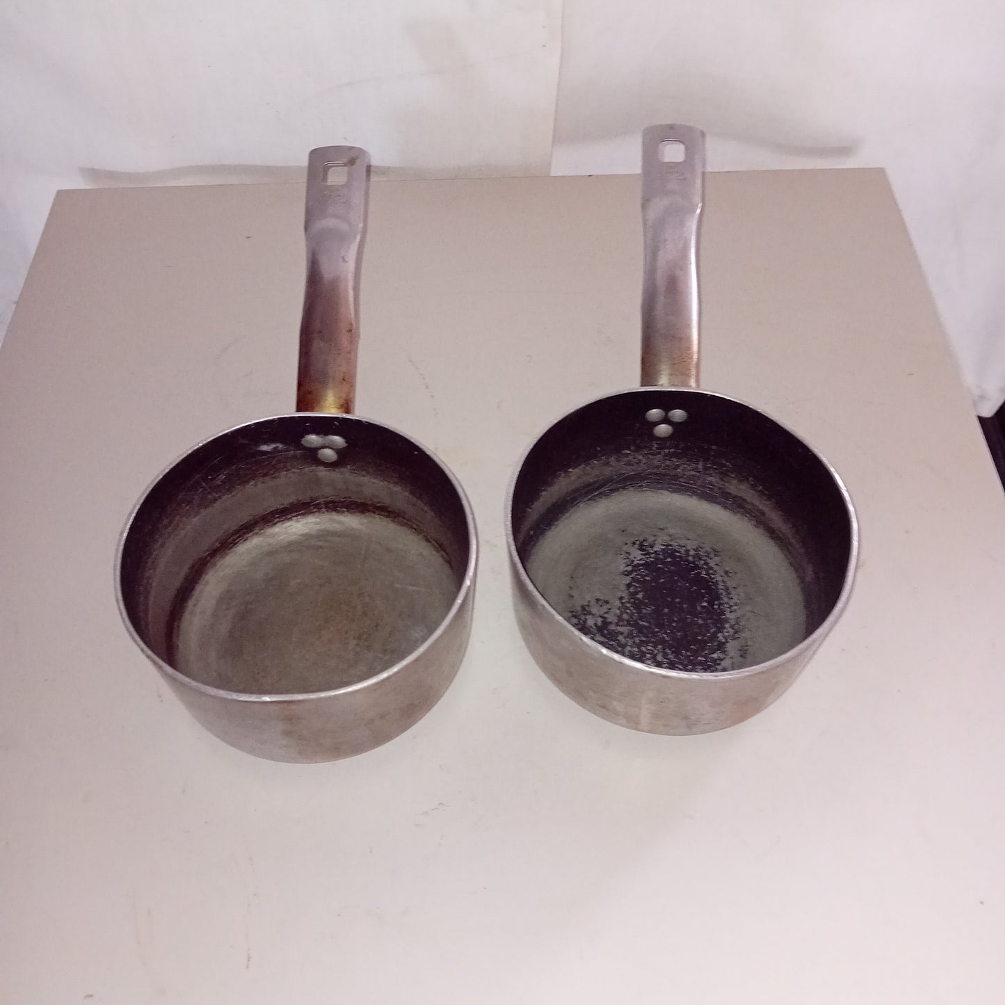 Pentola in alluminio usata con manico marca Ballarini, diametro 20cm, altezza 10cm Attrezzatura da ristorazione usata Sd Service Store