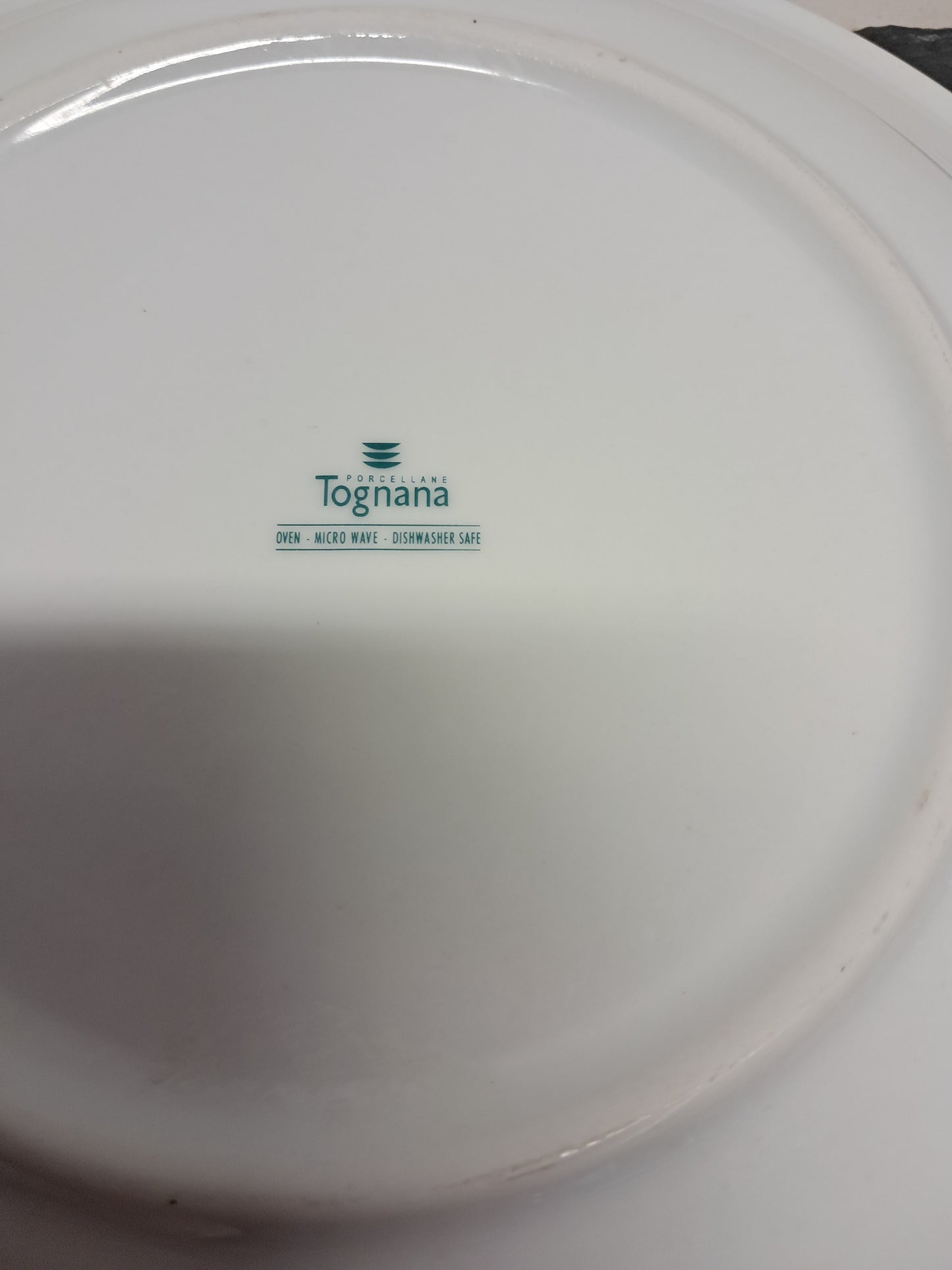 Piatti piani in porcellana, diametro 25cm, marca Tognana Attrezzatura da ristorazione usata Sd Service Store