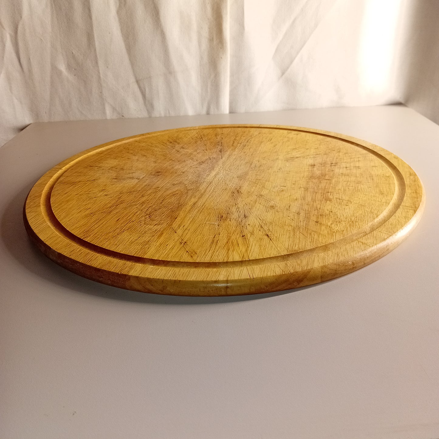 Tagliere in legno usato diametro 44cm Ristorazione Sd Service Store