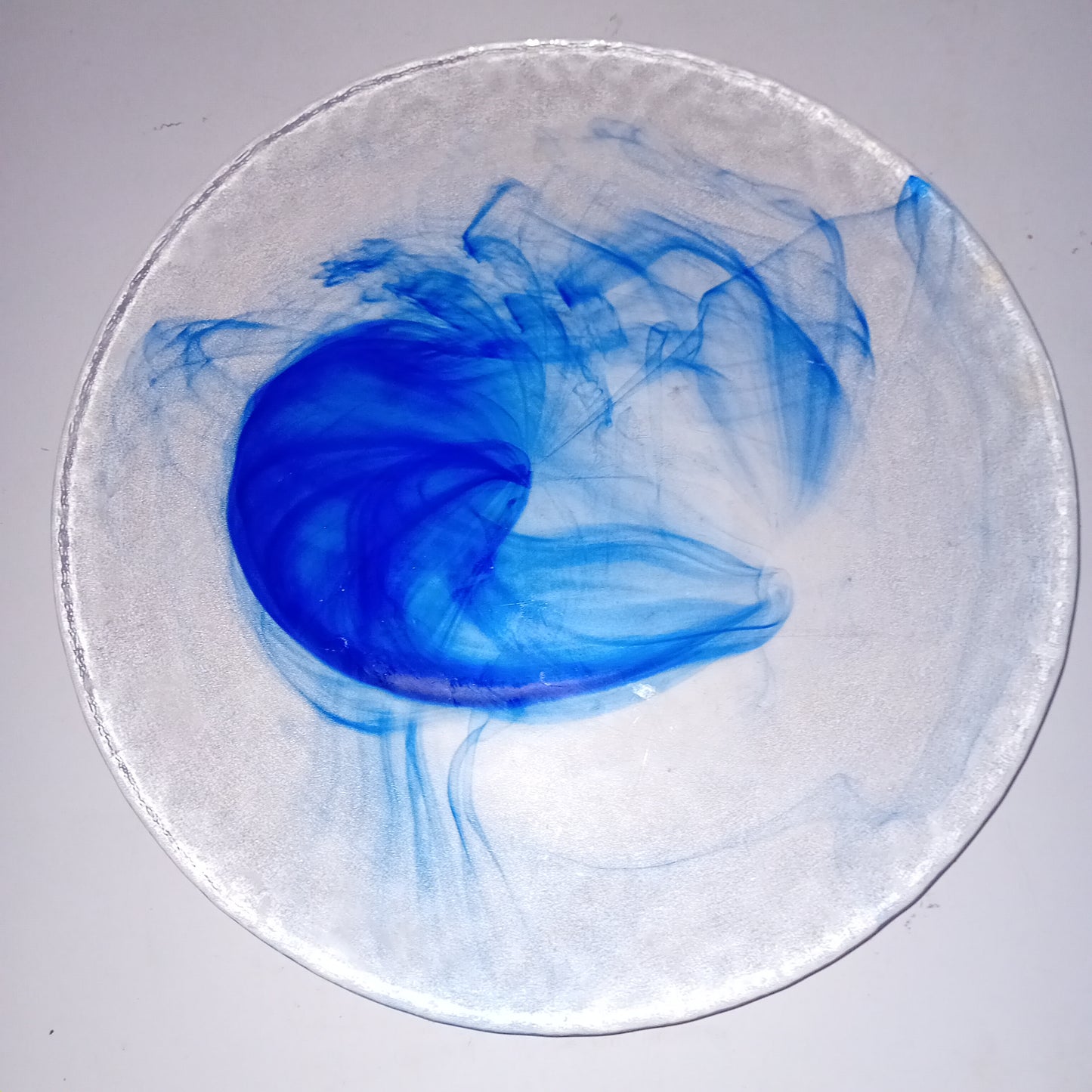 Piatto piano in vetro usato diametro 28cm Ristorazione Sd Service Store