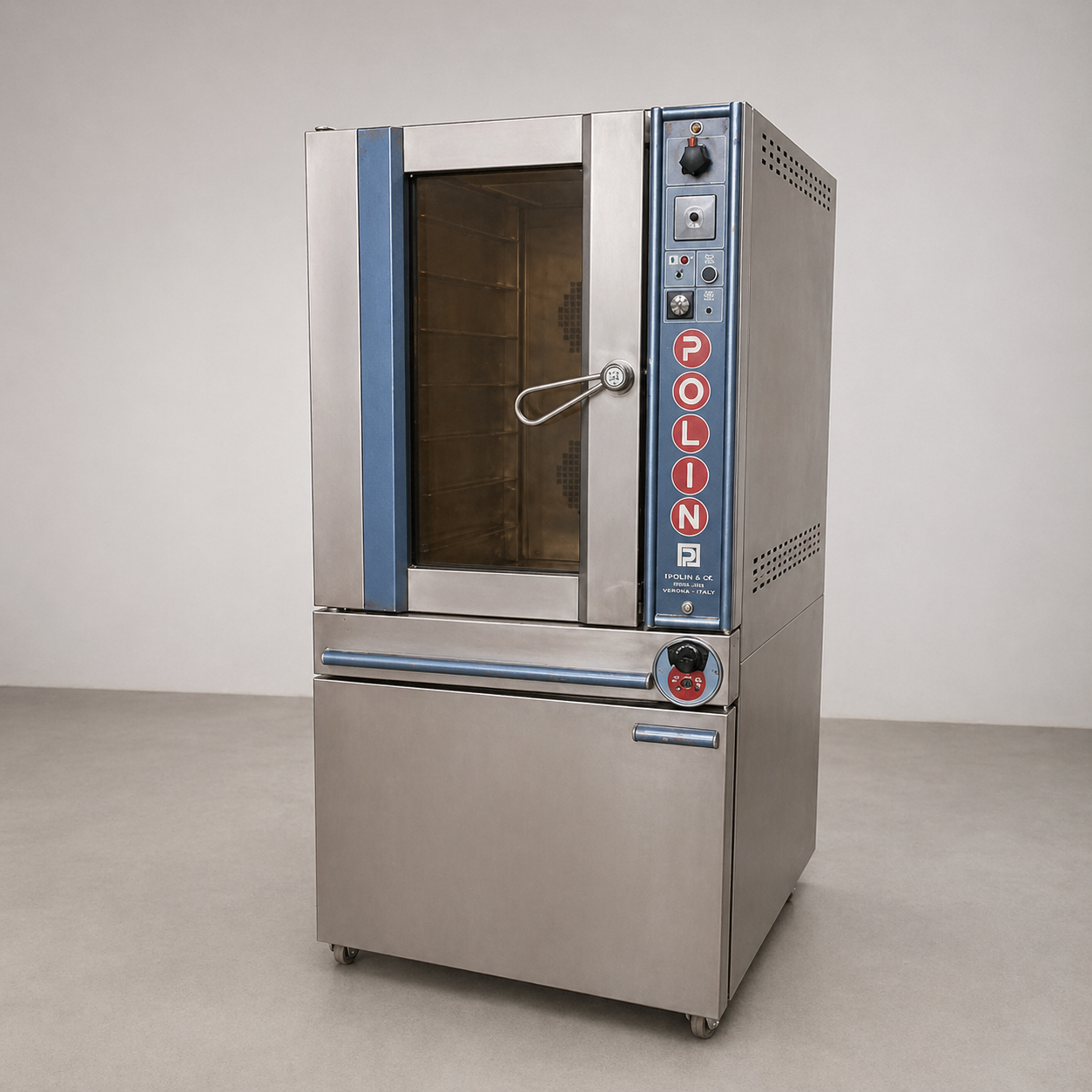 Forno elettrico a convenzione ; da revisionare non funziona ventilazione ; 380 V ; ( marca Polin ), usato per ristorazione e panificio Attrezzatura da ristorazione usata Sd Service Store