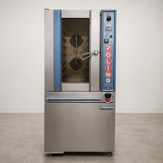 Forno elettrico a convenzione ; da revisionare non funziona ventilazione ; 380 V ; ( marca Polin ), usato per ristorazione e panificio Attrezzatura da ristorazione usata Sd Service Store