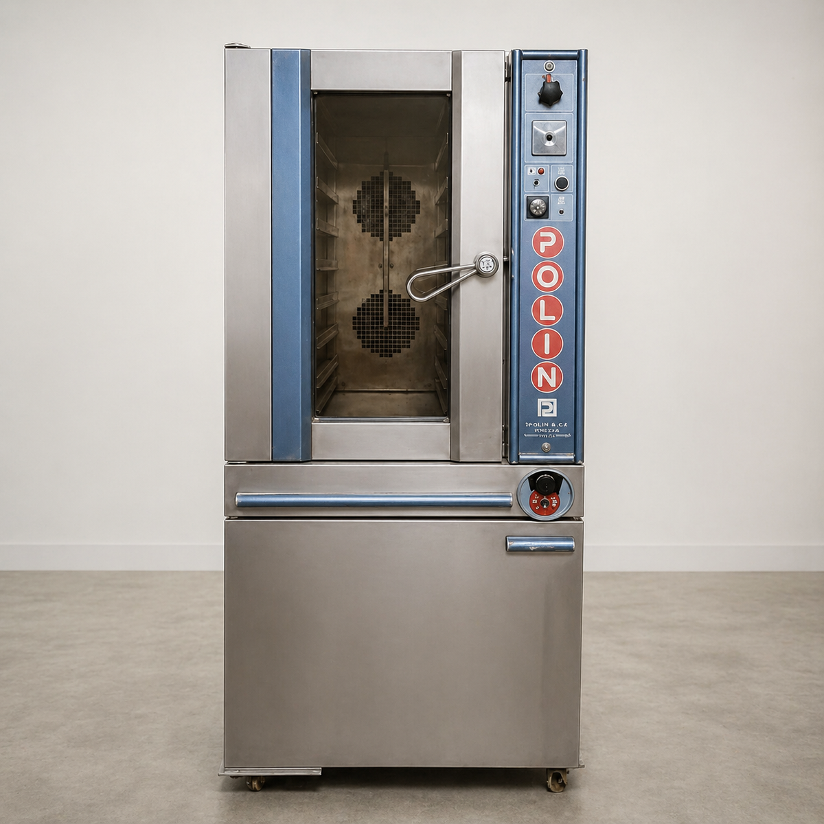 Forno elettrico a convezione Polin, 380 V, da revisionare: ventilazione non funzionante (foto rappresntative del modello) — usato Attrezzatura da ristorazione usata Sd Service Store