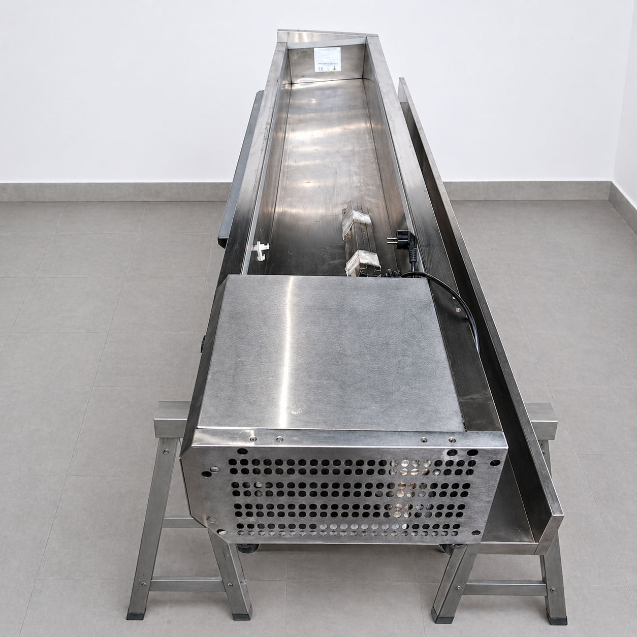Vaschetta porta ingredienti refrigerata per pizzeria ; L 200 P 40 H 27, usata per pizzeria Attrezzatura da ristorazione usata Sd Service Store