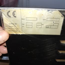 Forno elettrico 2 camere per pizzeria ; ( camera 50x50x13 ) ; 380 V ; L 72 P 63 H 53 , usato per ristorazione Attrezzatura da ristorazione usata Sd Service Store