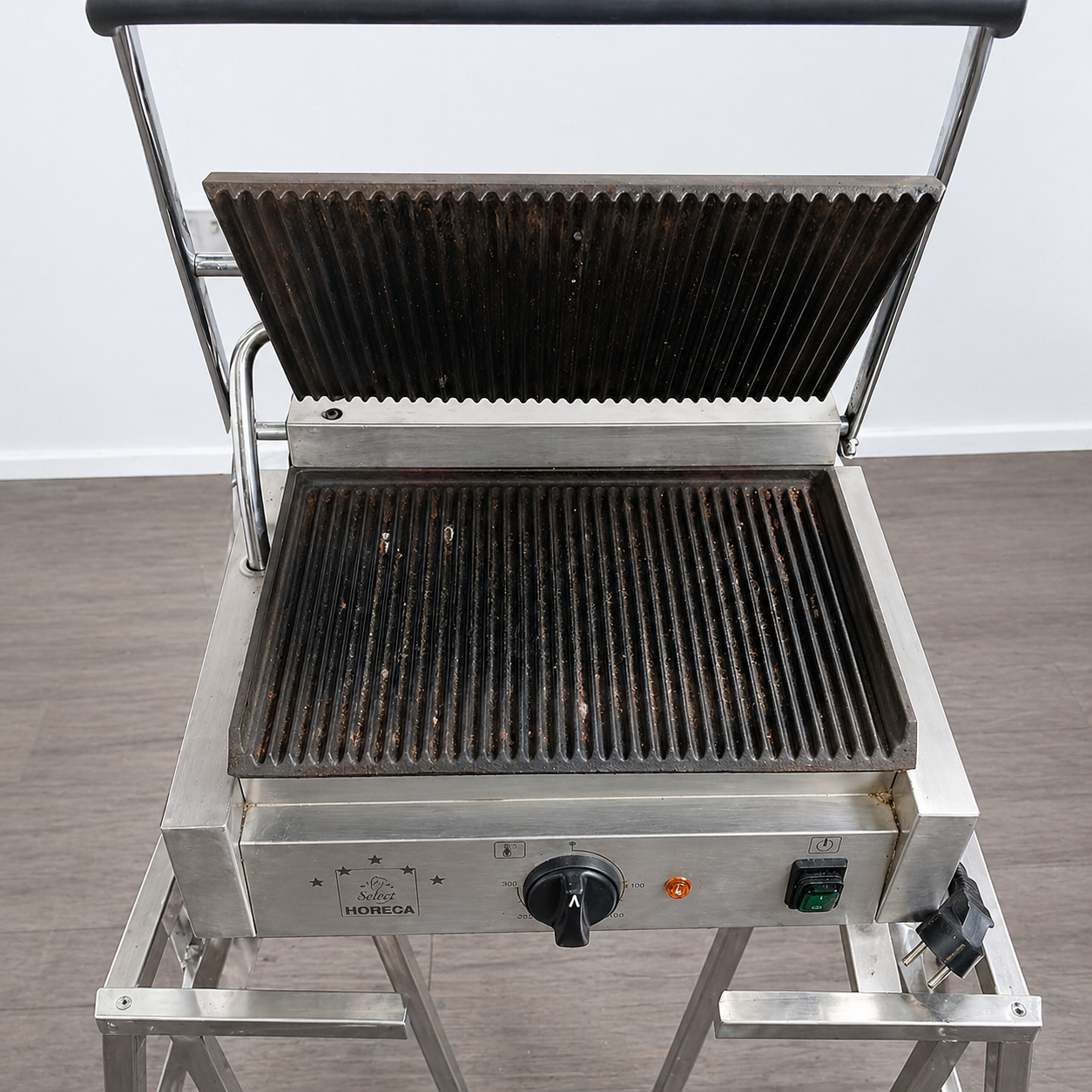 Piastra in ghisa per panini ;L 40 P 33 H 19 — usato per ristorazione Sd Service Store