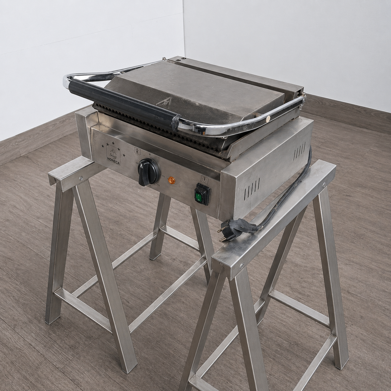 Piastra in ghisa per panini ;L 40 P 33 H 19 — usato per ristorazione Sd Service Store