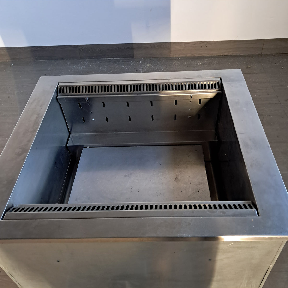 Espositore refrigerato da incasso Afinox per banco bar 220 V L 85 P 76 H 82