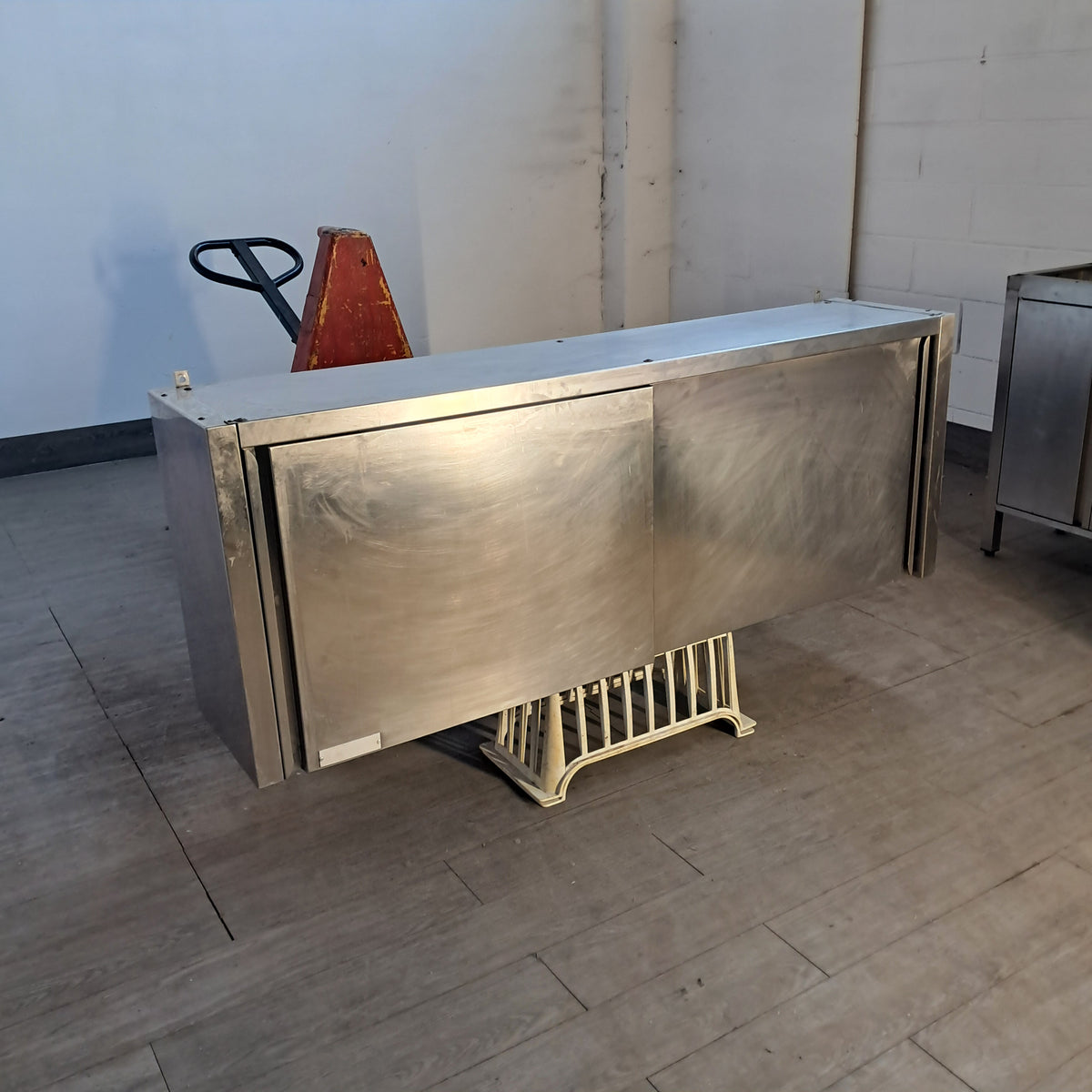 Pensile a muro in acciaio Aisi 304 con 2 sportelli  L 160 P 35 H 60