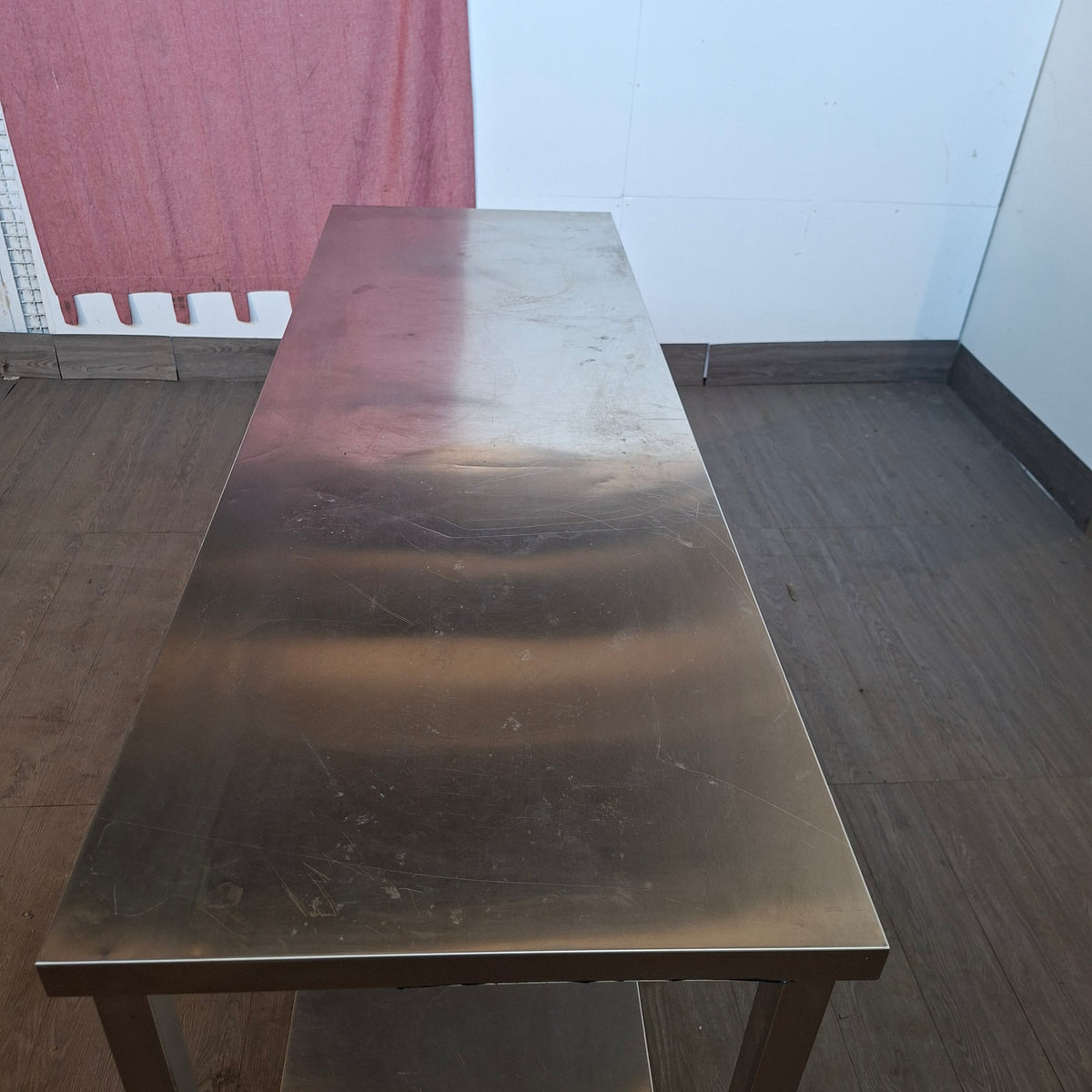 Tavolo in acciaio per ristorante con 3 cass L 180 P 60 H 85 Attrezzatura da ristorazione usata Sd Service Store